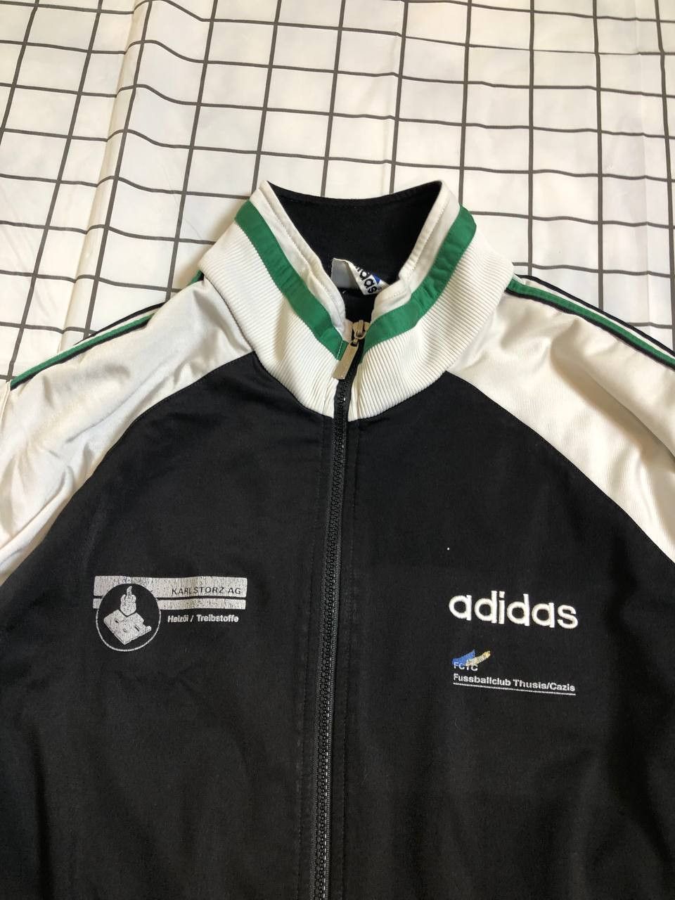 Adidas Adidas Set Football Suit Track Jacket Sweatpants Nylon Size US M / EU 48-50 / 2 - 4 Thumbnail