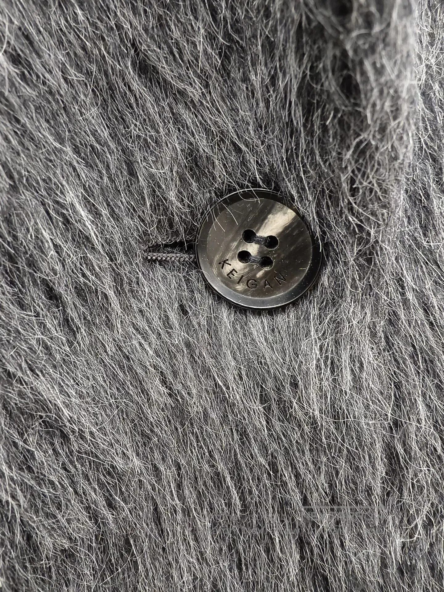 Japanese Brand Keigan Black Badge Gray Overcoat. Size US M / EU 48-50 / 2 - 5 Thumbnail