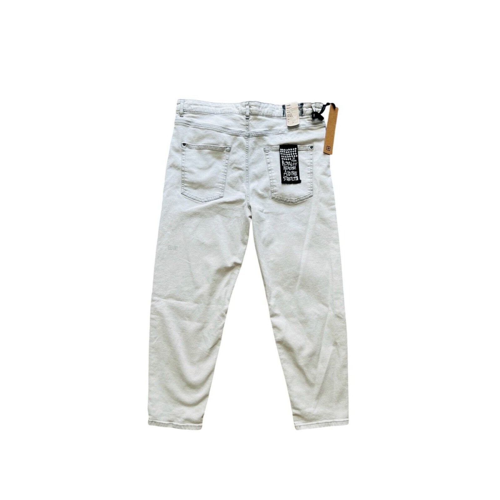 Ksubi Ksubi Jeans Mens Bullet Habits Chop Relaxed White Size 36/30 Size US 36 / EU 52 - 2 Thumbnail