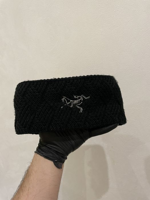Arc'Teryx Arc’teryx vintage Headband Black Outdoor Fleece Ski Mask