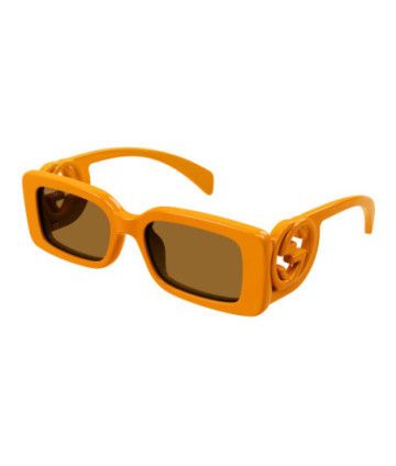 Gucci NEW GUCCI GG1325S-008 Orange Size ONE SIZE - 1 Thumbnail