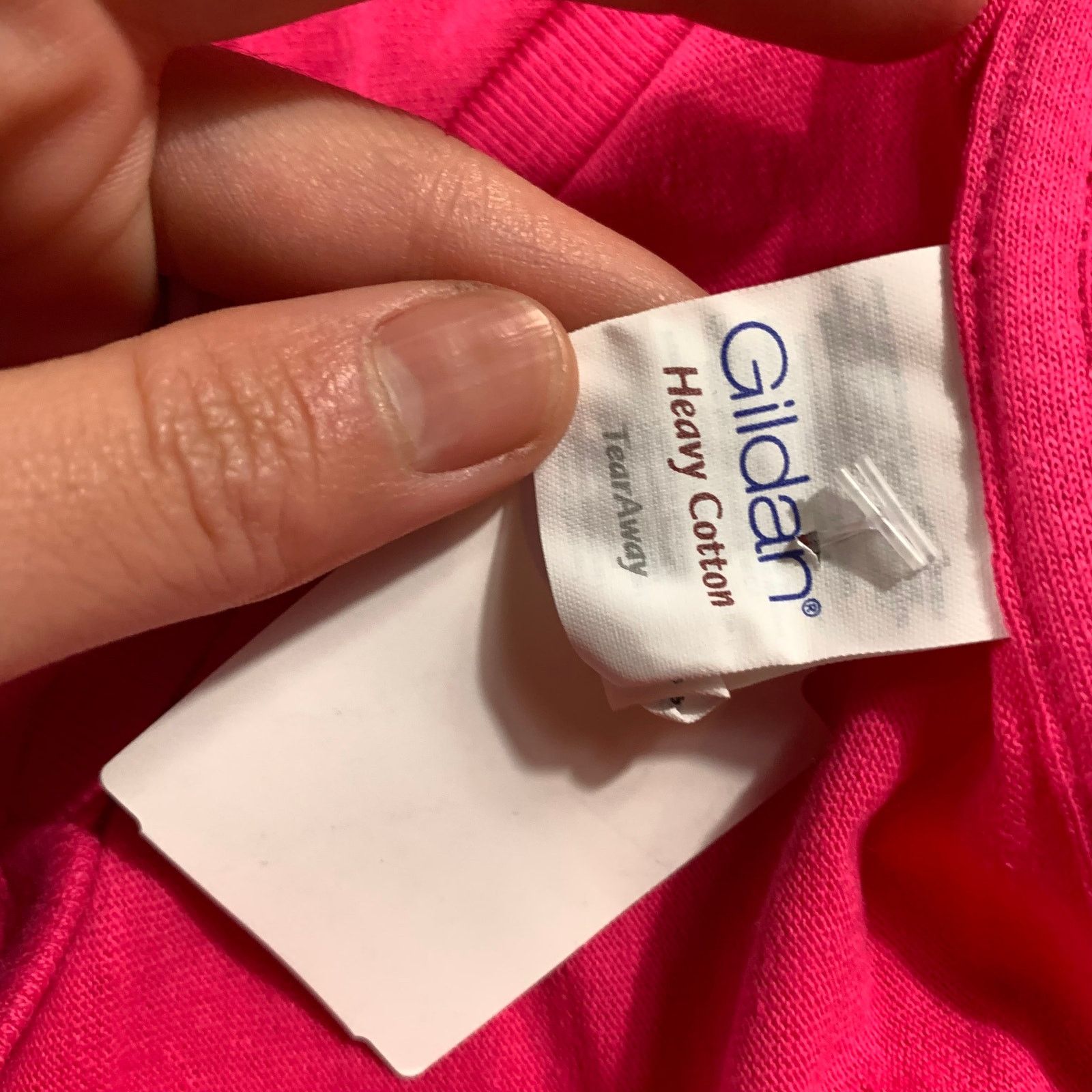Gildan Houston Pink Shirt Women 2XL Casual T Shirt Ladies Size XXL / US 16-18 / IT 52-54 - 10 Thumbnail