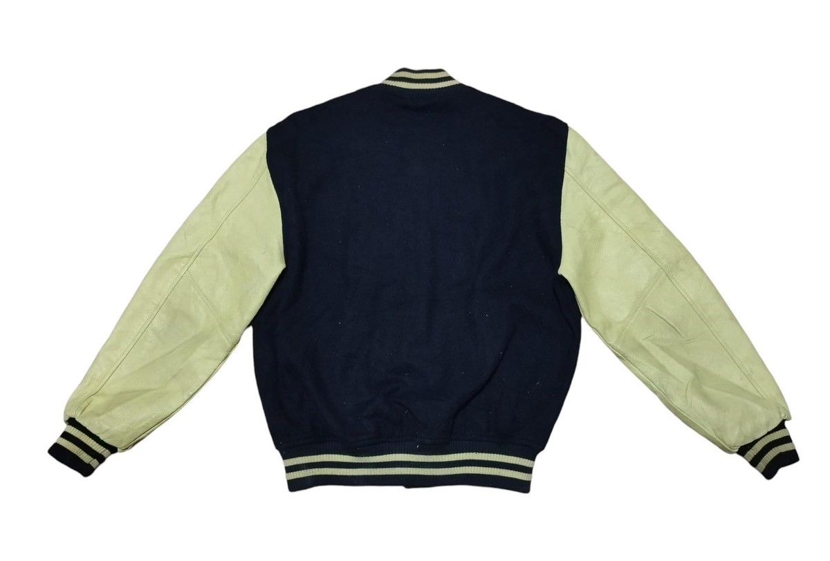Vintage × Warner Bros 🔥VTG WARNER BROS WOOL/LEATHER VARSITY JACKETS Size US M / EU 48-50 / 2 - 2 Thumbnail