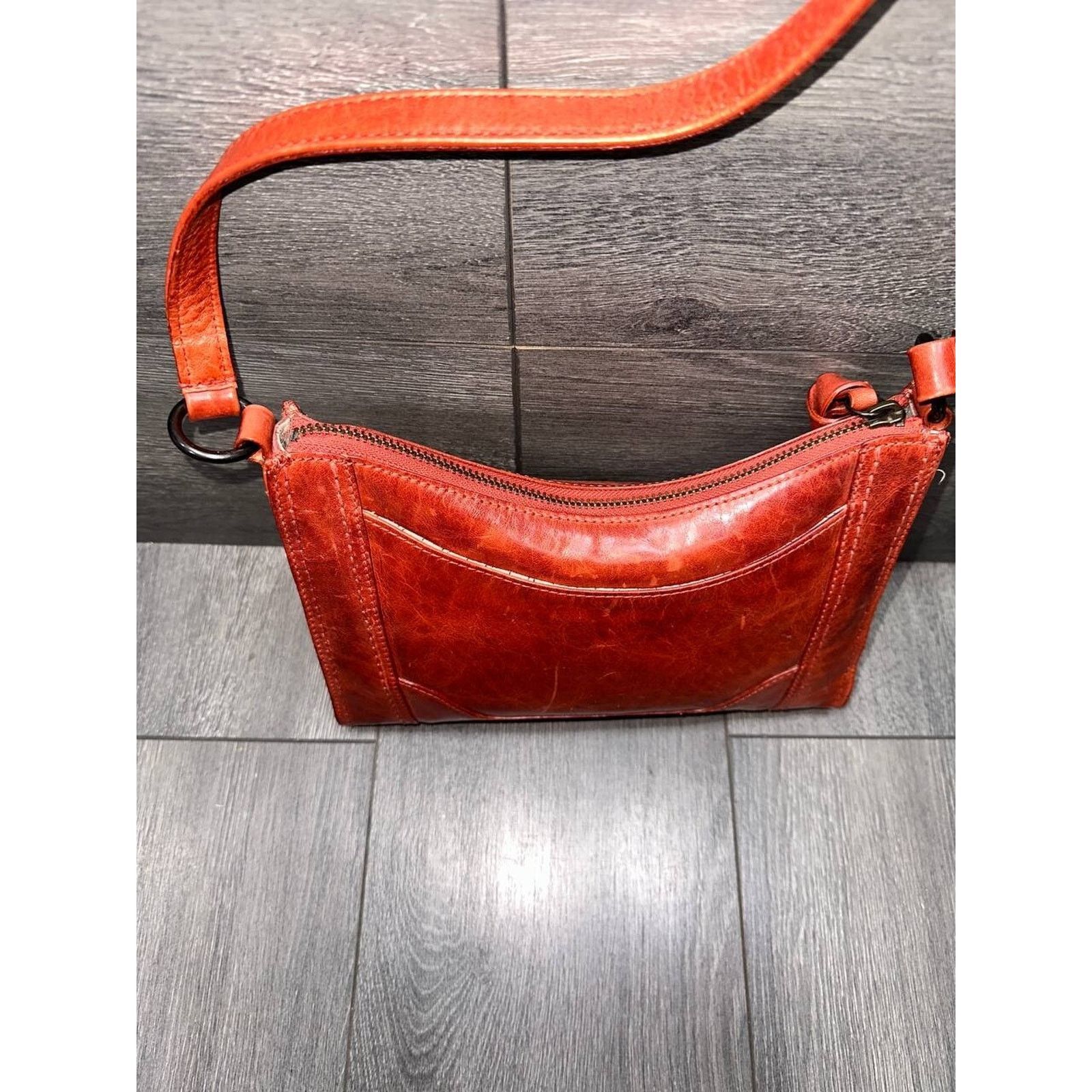 Frye Frye Melisa Leather Crossbody medium Red Bag B000459 Size ONE SIZE - 17 Thumbnail
