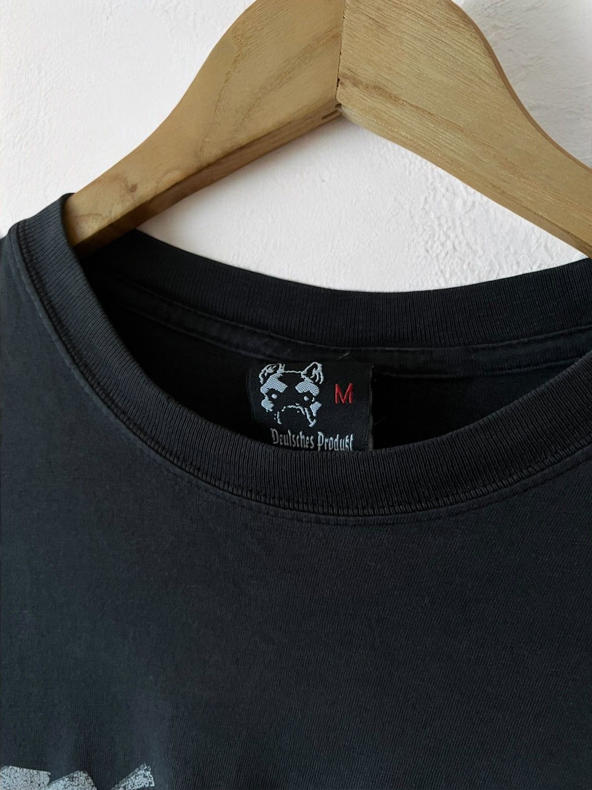 Band Tees × Vintage PIT BULL GERMANY “BRASS KNUCKLES” HOOLIGAN VINTAGE 90s TEE Size US M / EU 48-50 / 2 - 6 Thumbnail