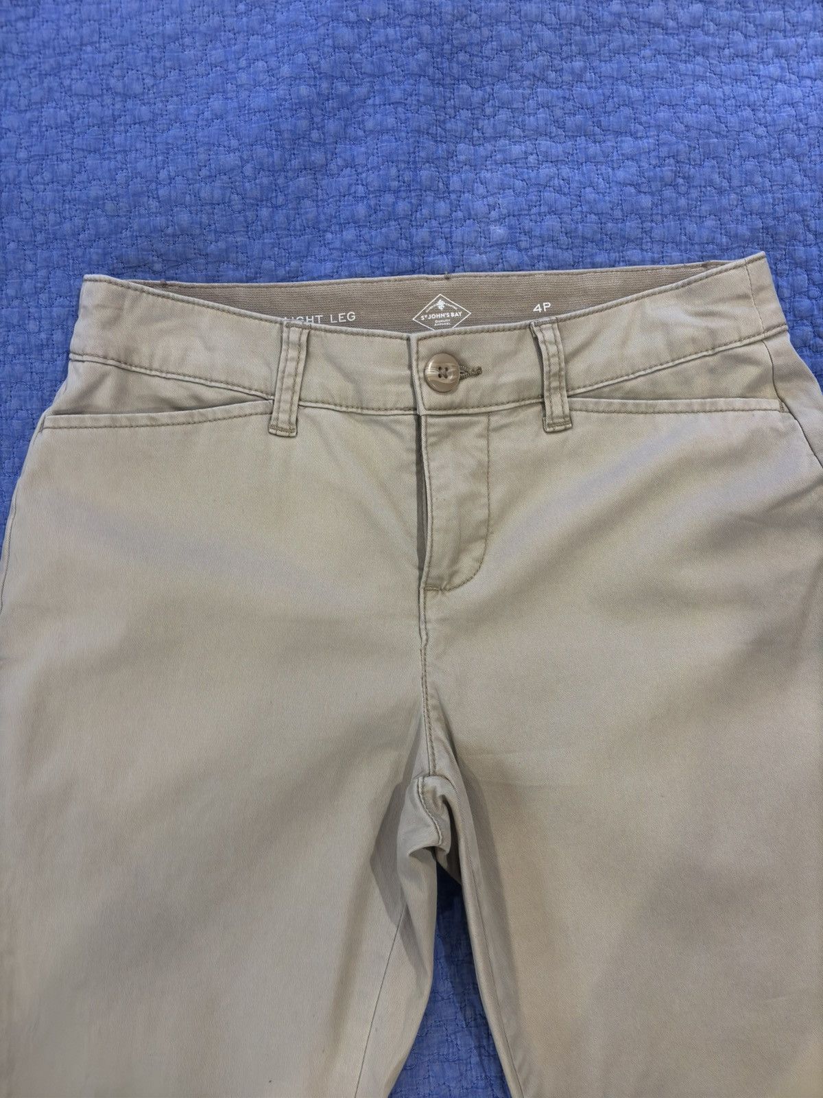 St. Johns Bay Tan pants.wp-13 Size 29" - 2 Thumbnail