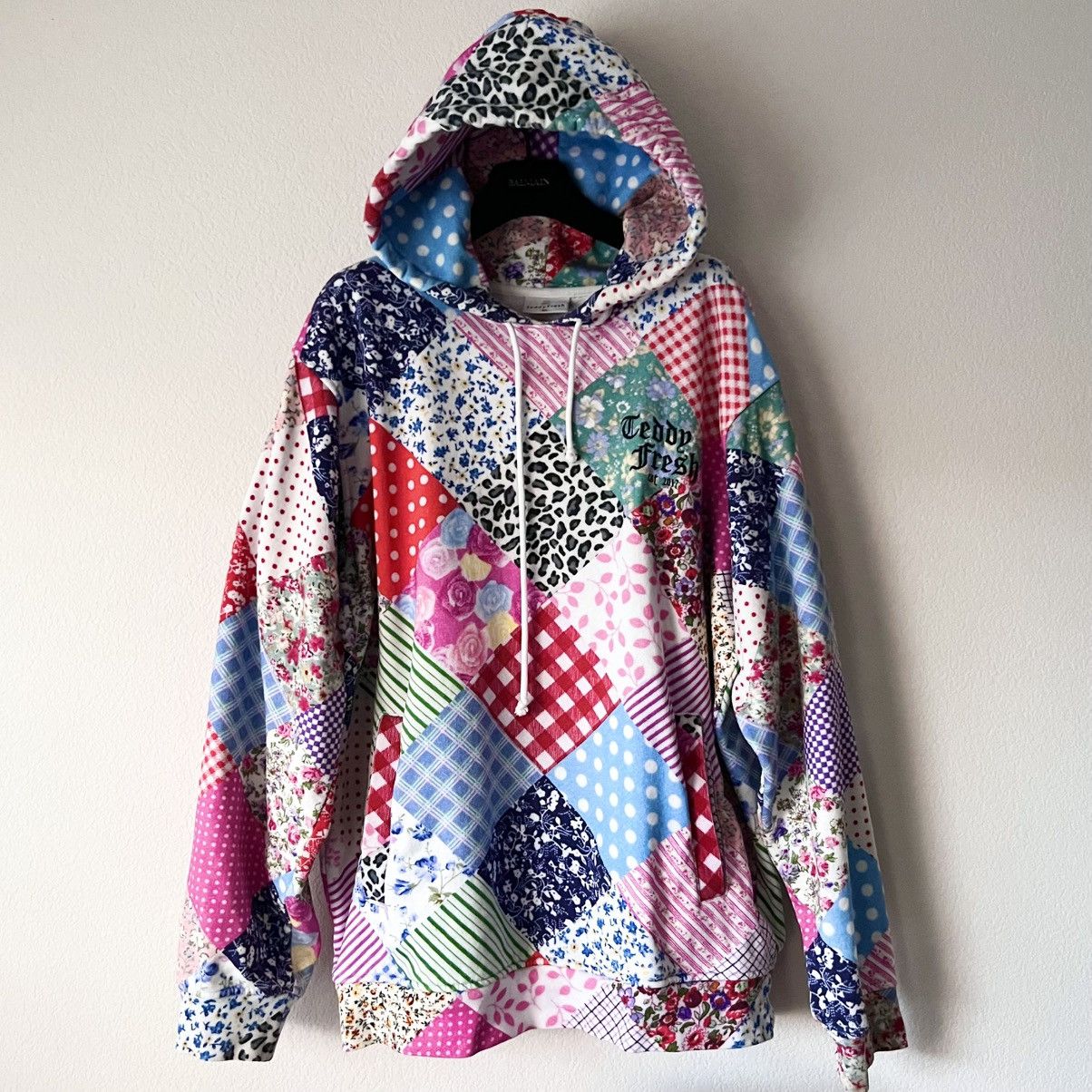Teddy Fresh Patchwork graphic hoodie Size US XL / EU 56 / 4 - 1 Thumbnail