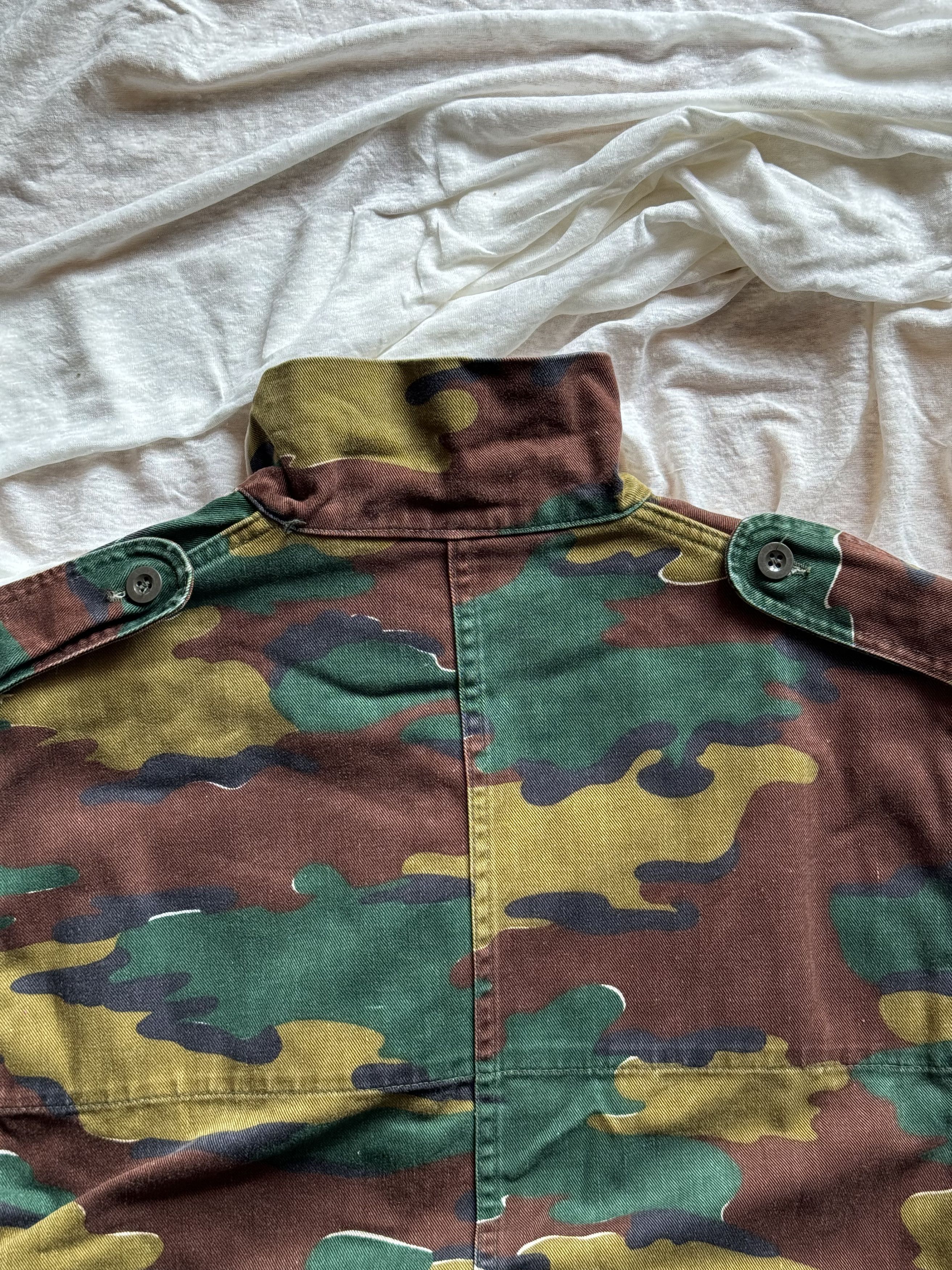 Vintage Airborne Jacket vintage esercito belga 80' Size US M / EU 48-50 / 2 - 15 Thumbnail