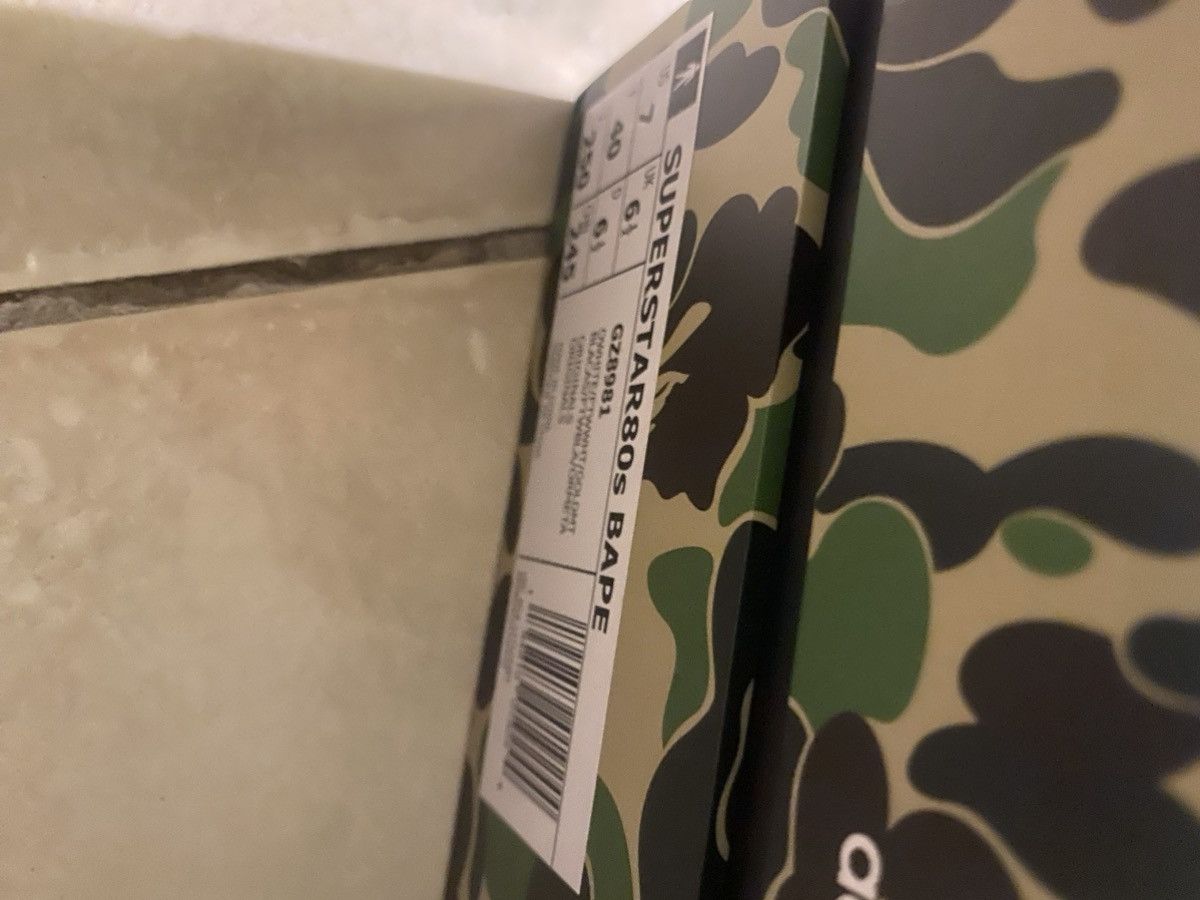 Adidas × Bape adidas Superstar Size US 7 / EU 40 - 2 Thumbnail