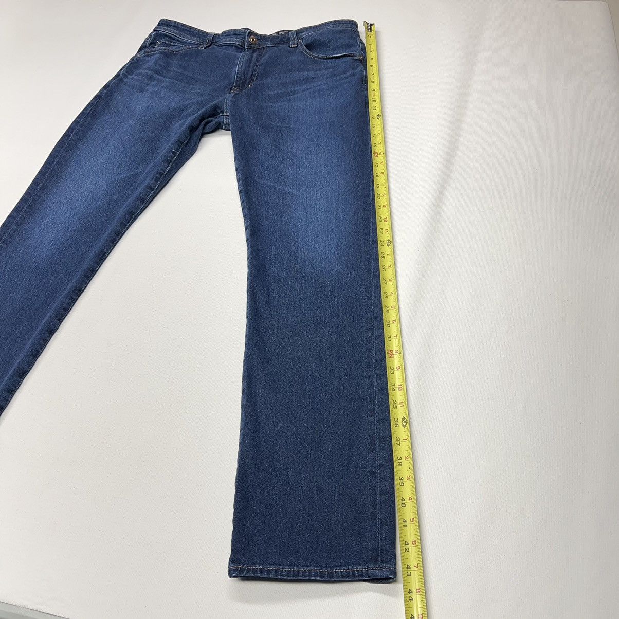 AG Adriano Goldschmied AG Adriano Goldschmied Jeans Blue Everett Slim Straight Size US 36 / EU 52 - 17 Thumbnail