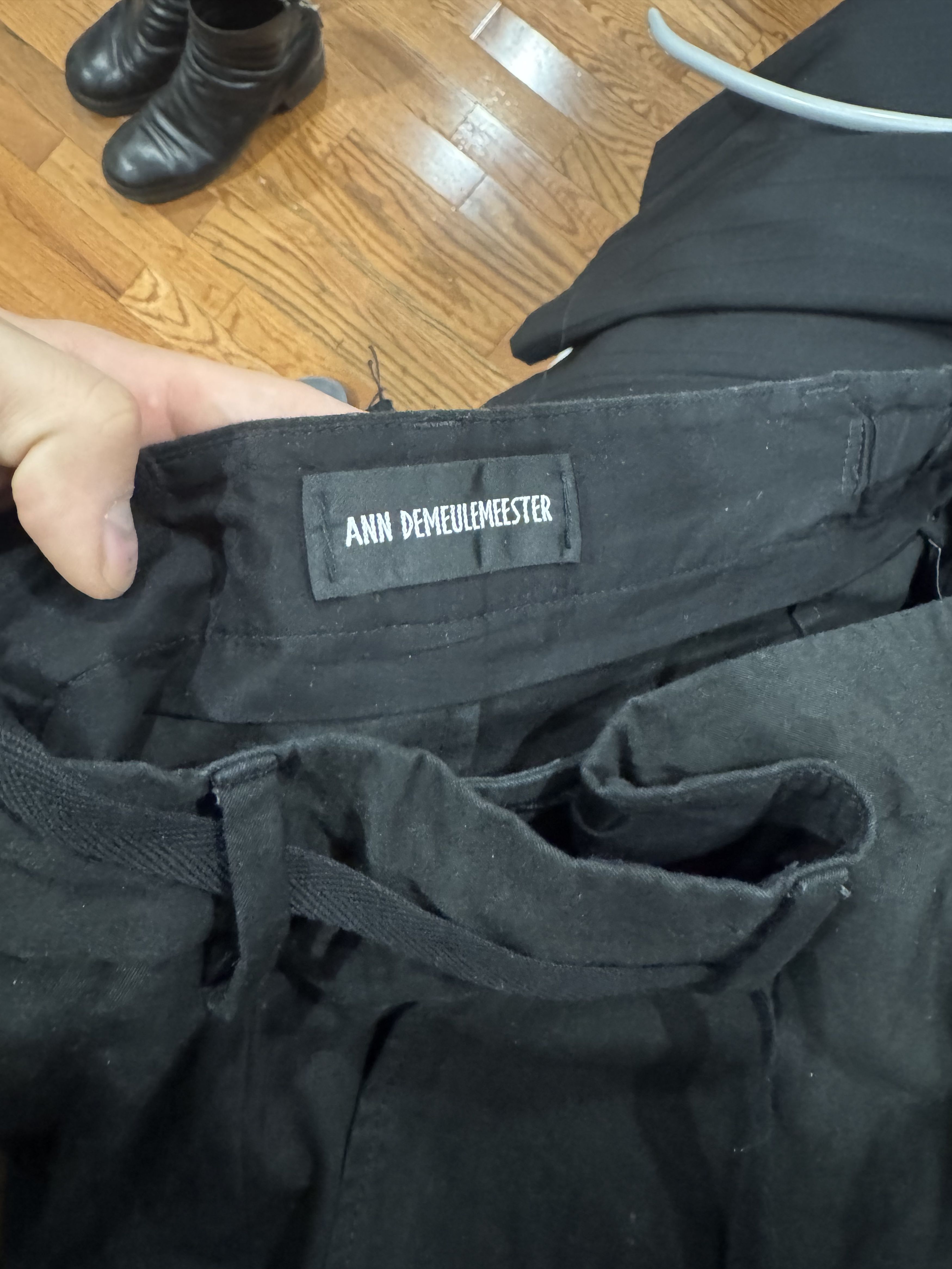 Ann Demeulemeester Ann Demeulemeester 25AW Iben Cargo Pants Size US 32 / EU 48 - 3 Thumbnail