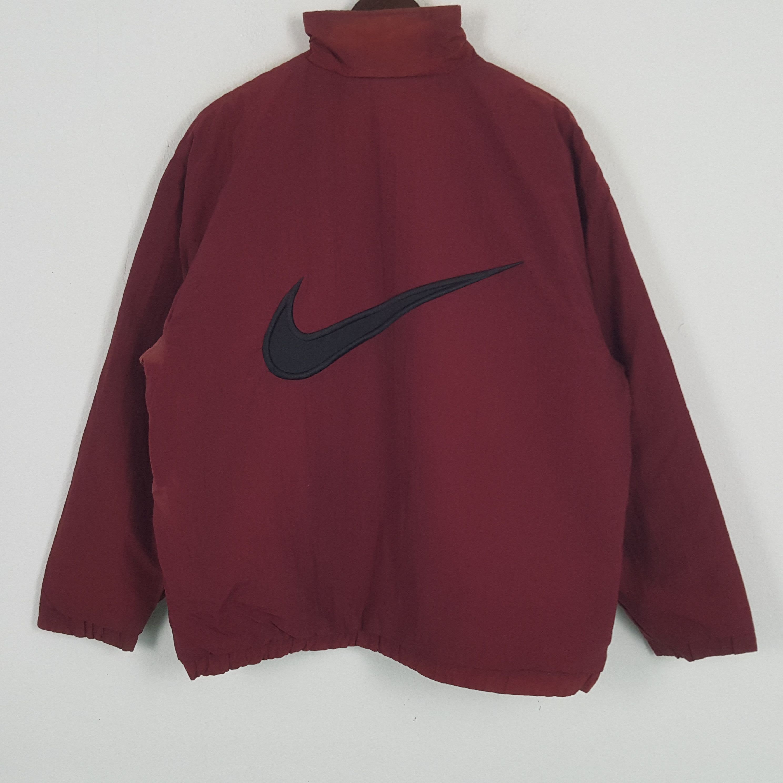 Nike × Vintage Vintage Nike Embroidery Swoosh Reversible Jacket Size US M / EU 48-50 / 2 - 1 Thumbnail