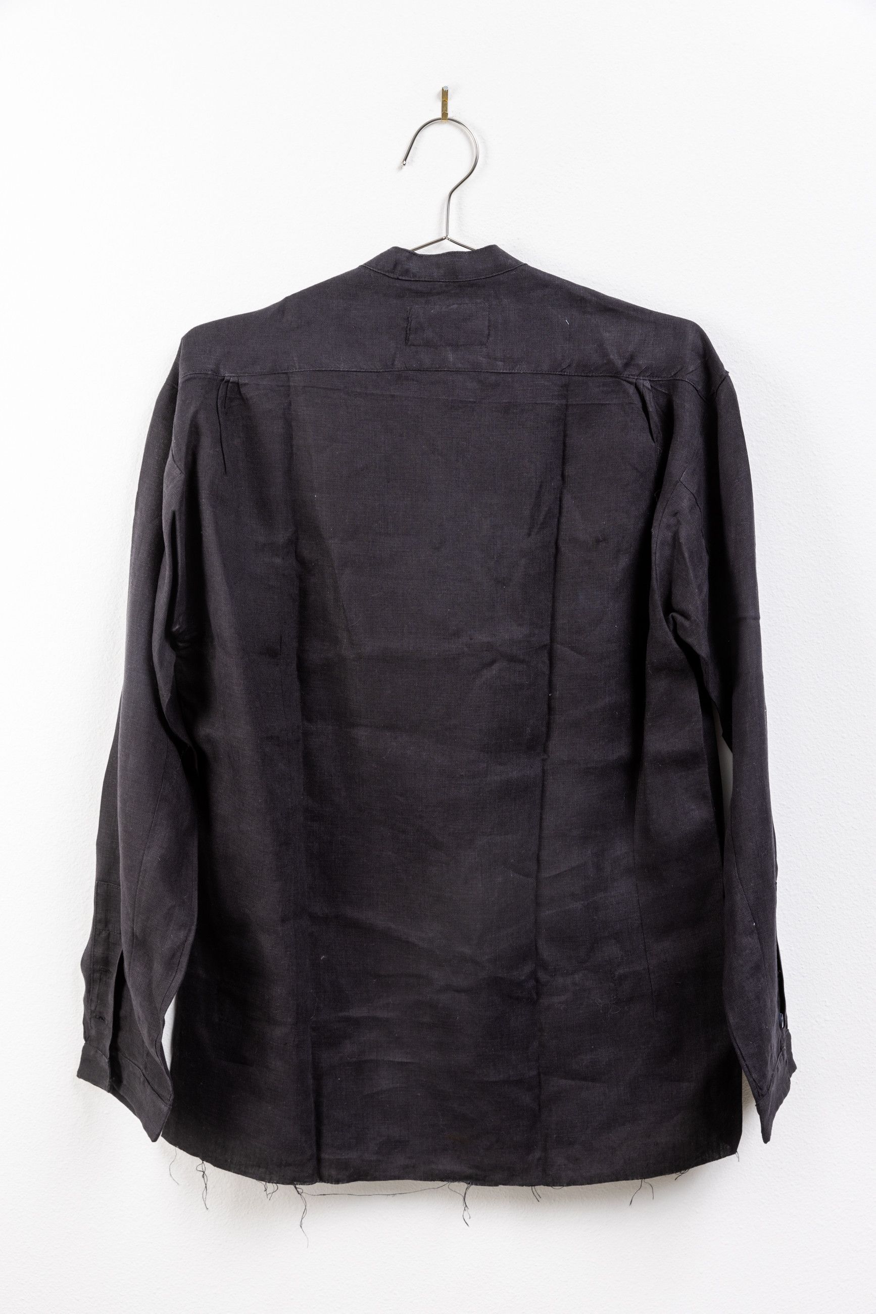 Greg Lauren Black crooked patchwork studio linen Size US S / EU 44-46 / 1 - 7 Thumbnail