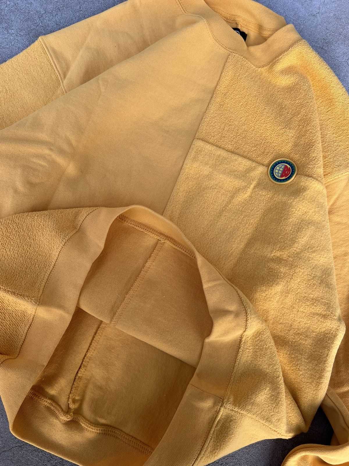 Brain Dead Brain Dead Yellow Sweatshirt Reverse Fleece Size US S / EU 44-46 / 1 - 6 Thumbnail