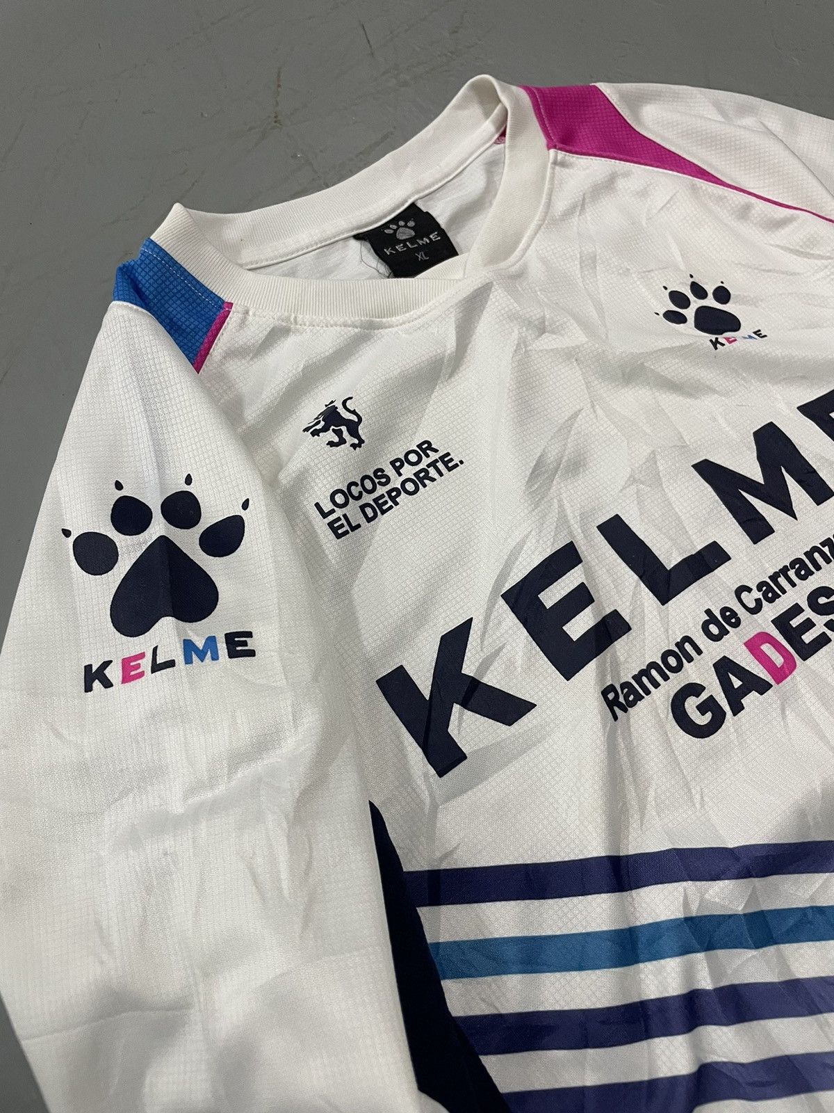 Japanese Brand Kelme Longsleeve Jerseys Size US XL / EU 56 / 4 - 9 Thumbnail