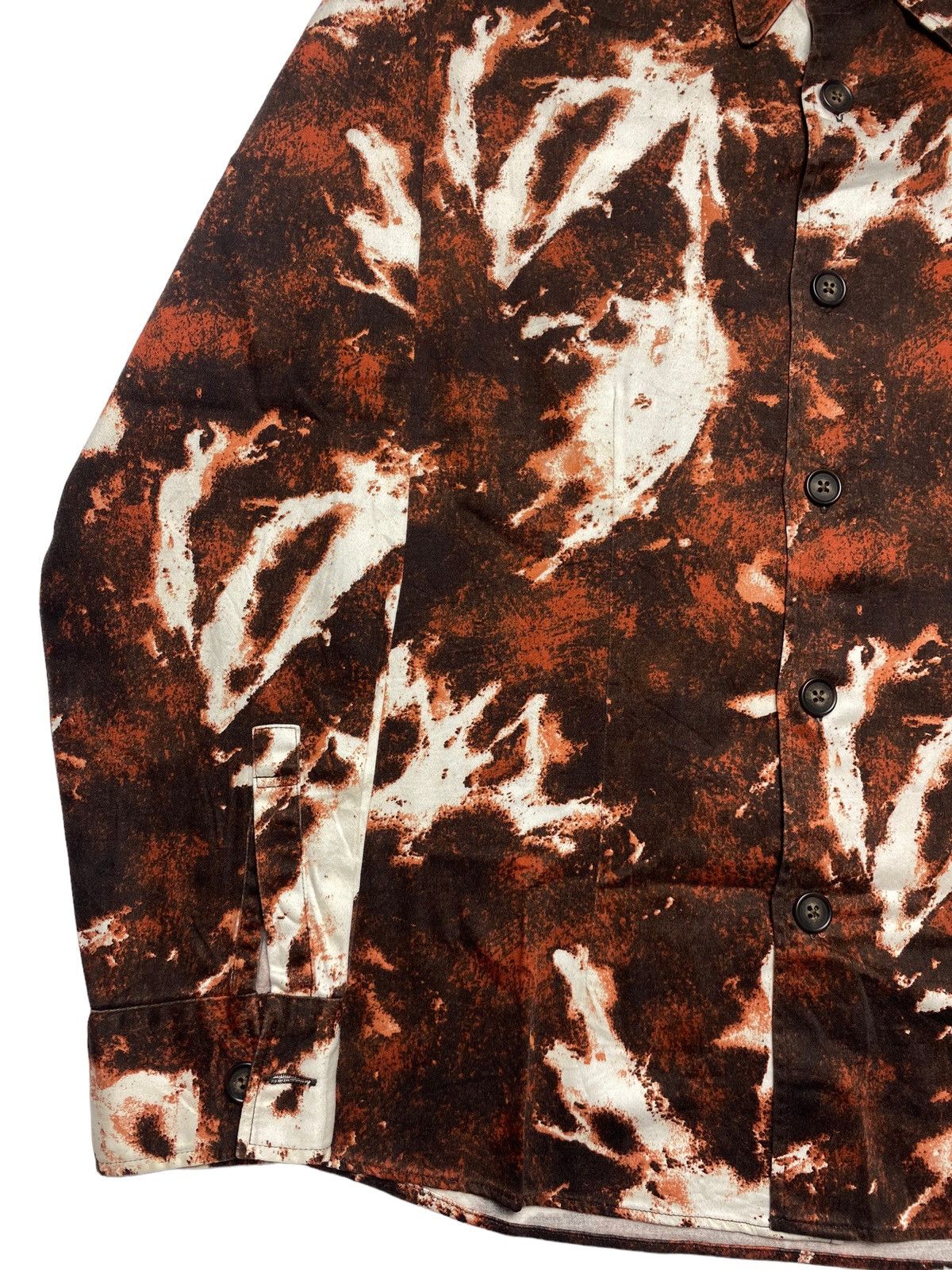 14th Addiction 2000s Tornado Mart - Burned Button Shirt Size US L / EU 52-54 / 3 - 4 Thumbnail