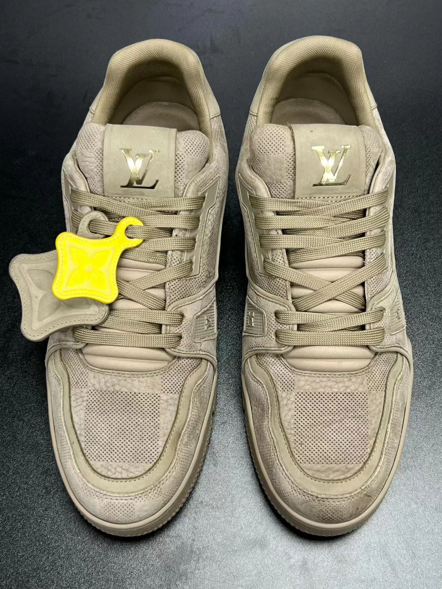 Louis Vuitton LV Trainer Brown Leather UK8/42 Premium Size US 9 / EU 42 - 3 Thumbnail