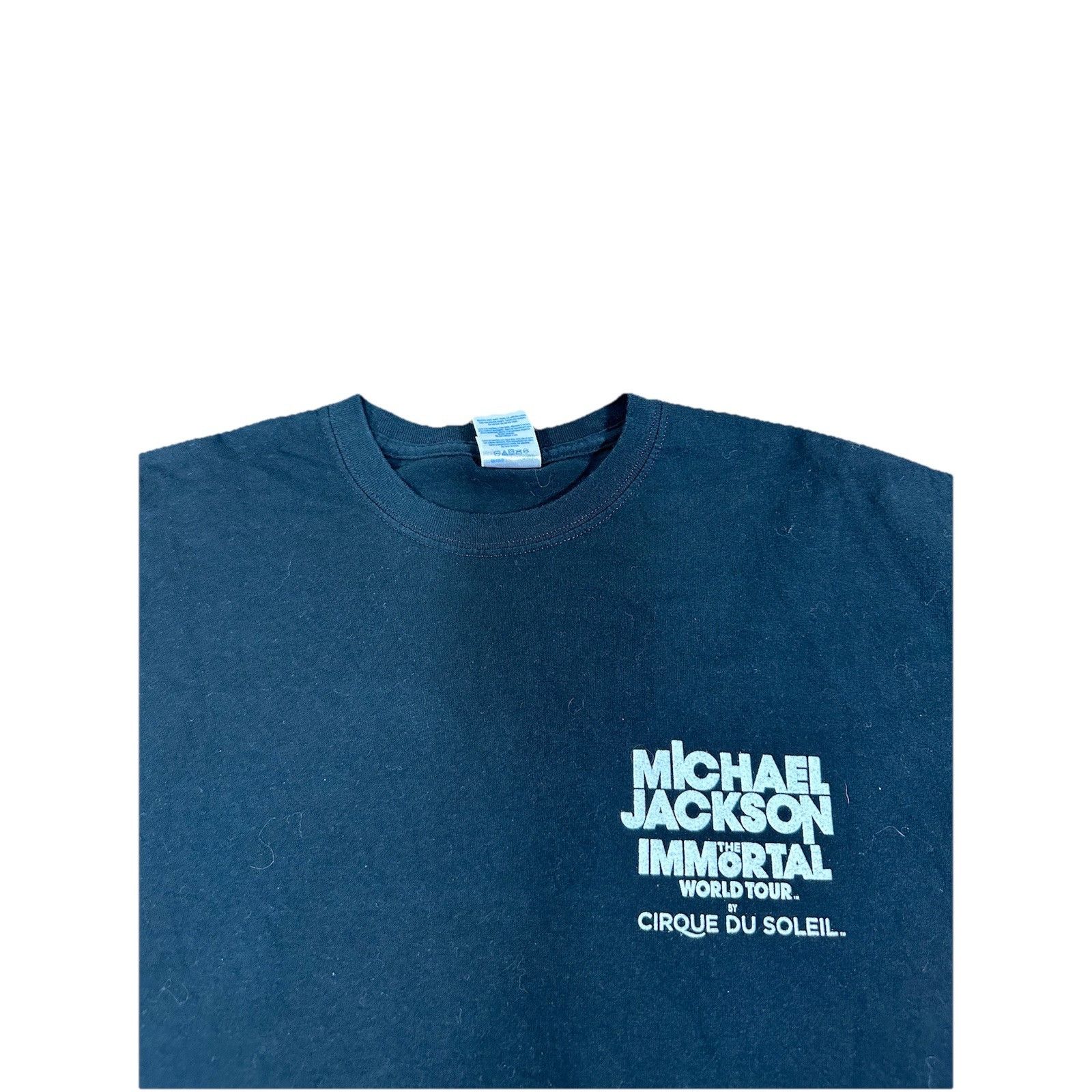 Vintage Vintage Michael Jackson Immortal World Tour T-Shirt Cirque D Size US XL / EU 56 / 4 - 2 Thumbnail