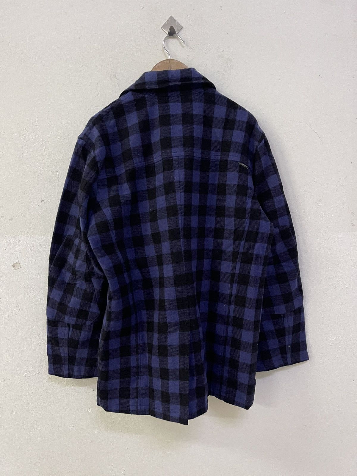 Neighborhood 2004 Neighborhood Enemy Plaid Double Breasted Jacket Size US S / EU 44-46 / 1 - 2 Thumbnail