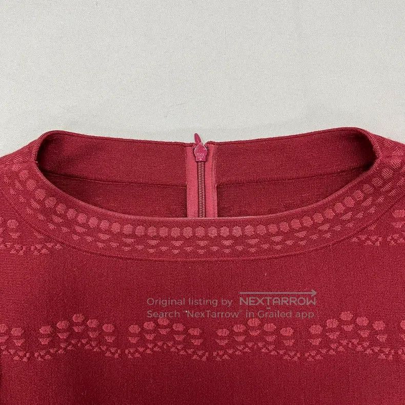 Alaia Alaia Red Dress Size XS / US 0-2 / IT 36-38 - 3 Thumbnail