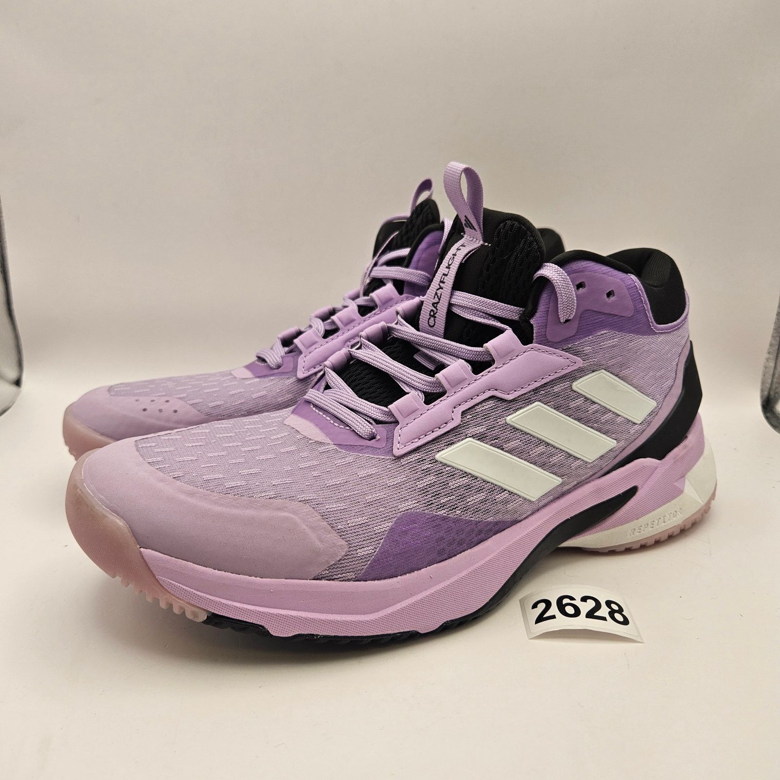 Adidas ADIDAS WOMEN'S 8 CRAZYFLIGHT 6 MID PURPLE INDOOR VOLLEYBALL Size US 8 / IT 38 - 1 Thumbnail