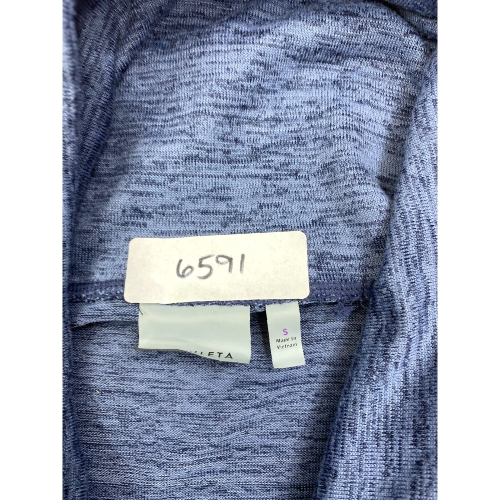 Athleta Athleta Womens Long Hoodie Small Heather Blue Casual Activewear #6591 Size S / US 4 / IT 40 - 2 Thumbnail