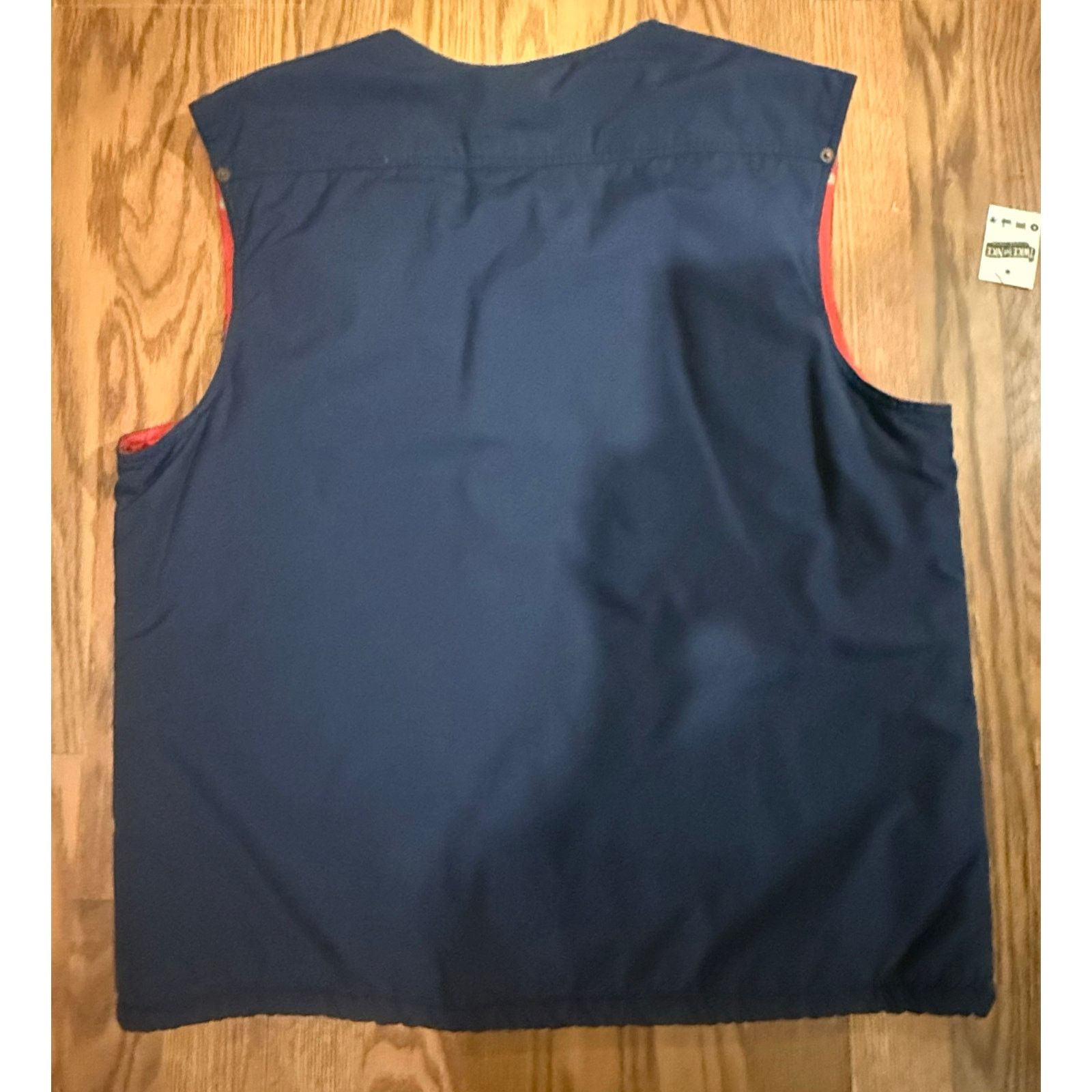 Levi's Vintage Levi Strauss & Co. Workwear Vest | Navy & Red Lined Size US L / EU 52-54 / 3 - 3 Thumbnail