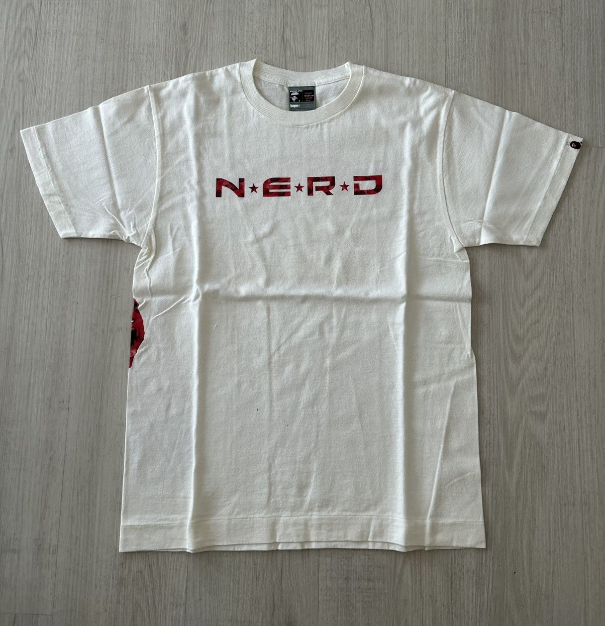 Bape VERY RARE OG 2004 A BATHING APE X N.E.R.D CAMO FLY OR DIE Size US M / EU 48-50 / 2 - 2 Thumbnail