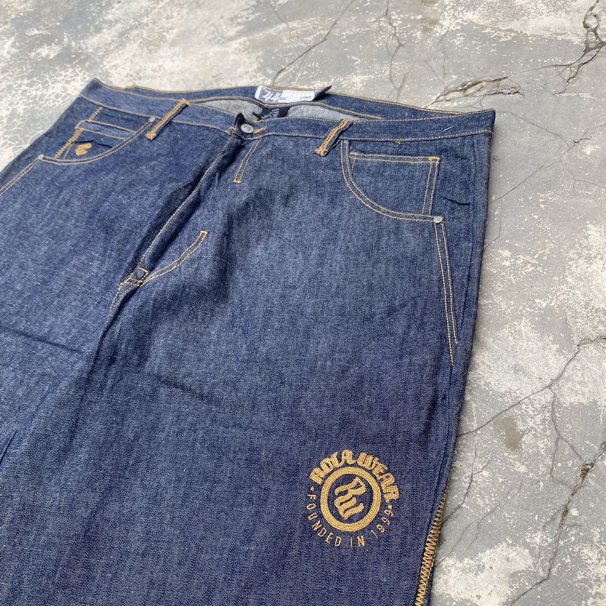 Rocawear 🔥ROCAWEAR🔥 BAGGY JEANS Size US 44 / EU 60 - 2 Thumbnail
