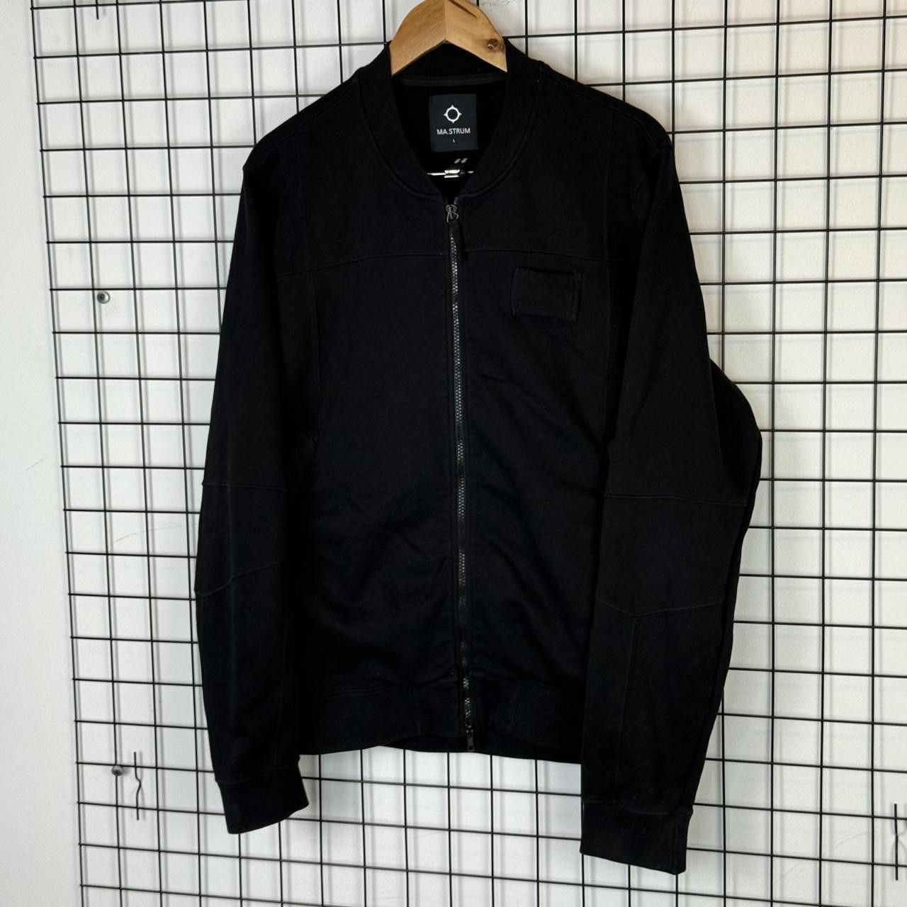 MA.STRUM Mastrum Zip Up Sweatshirt Massimo Osti Black Size US L / EU 52-54 / 3 - 3 Thumbnail