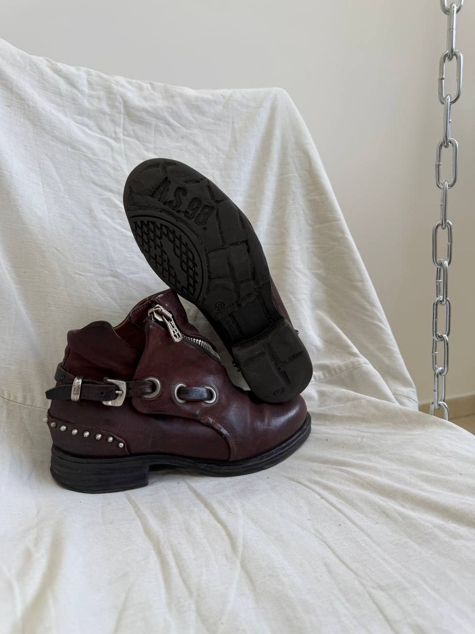 A.S.98 Avant Garde A.S. 98 Guidi Style Distressed Leather Boots Size US 7 / IT 37 - 5 Thumbnail