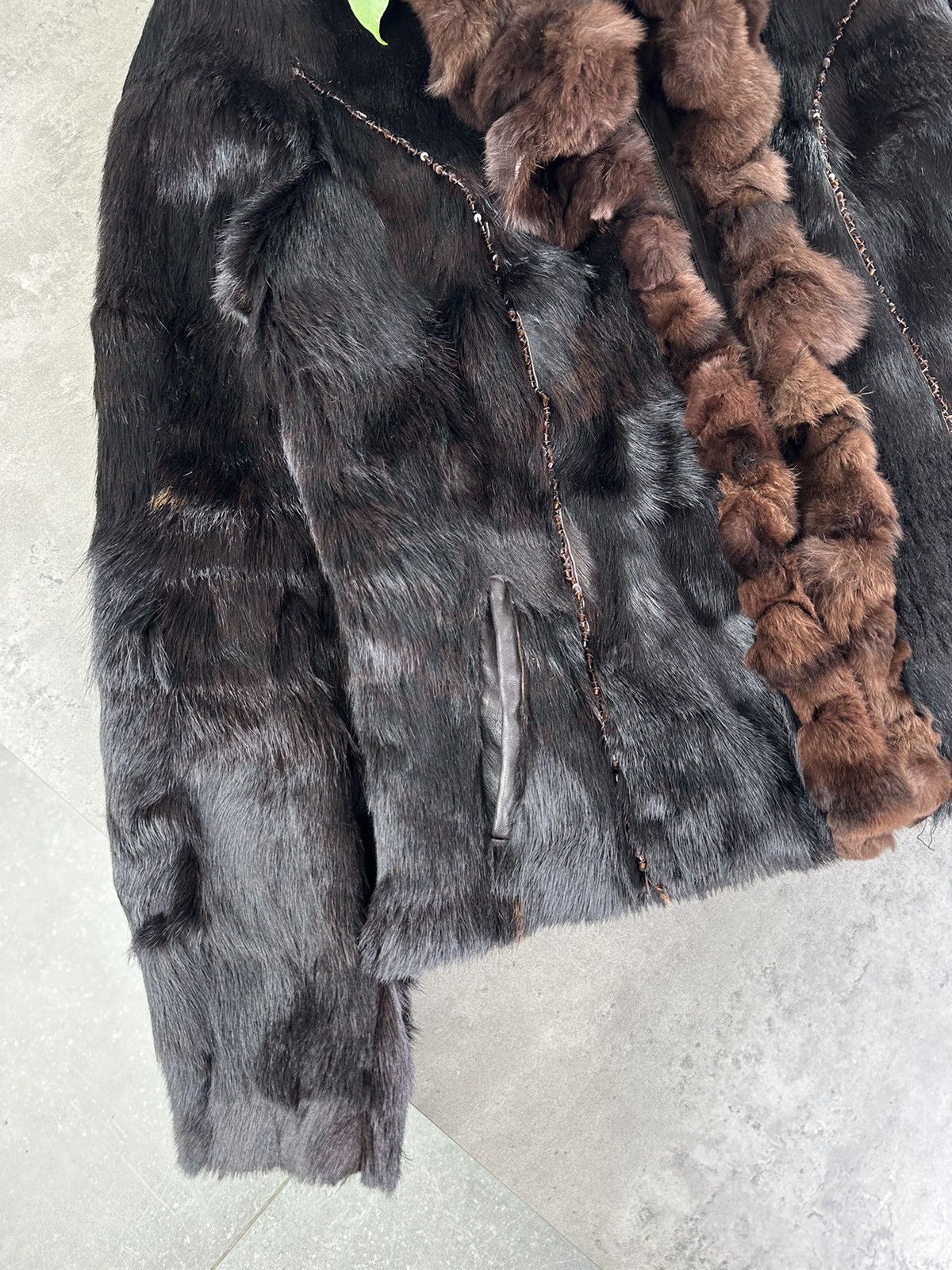 Japanese Brand Vintage Fur Jacket Size M / US 6-8 / IT 42-44 - 4 Thumbnail