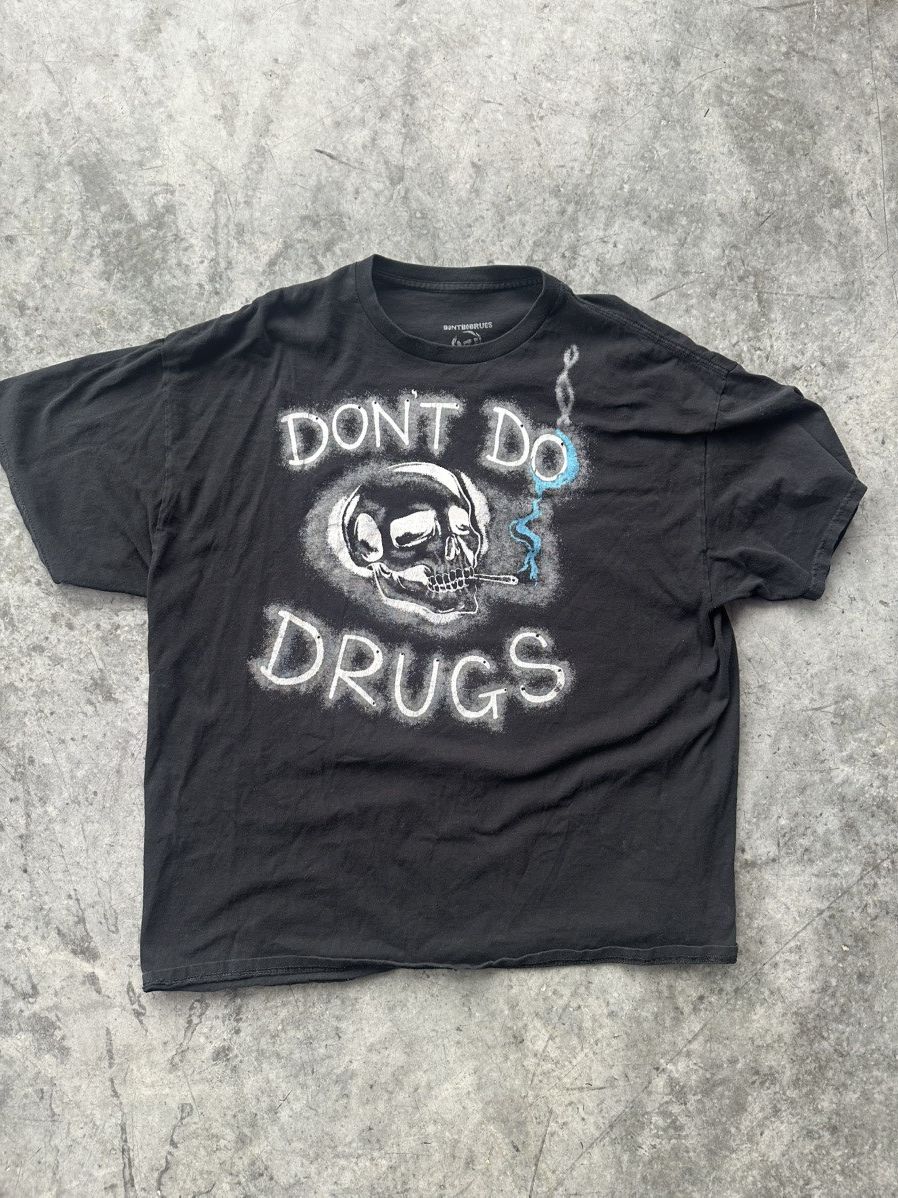 Goth Money Levi Catter DONTDODRUGS Black Wing TEE Size US XL / EU 56 / 4 - 3 Thumbnail