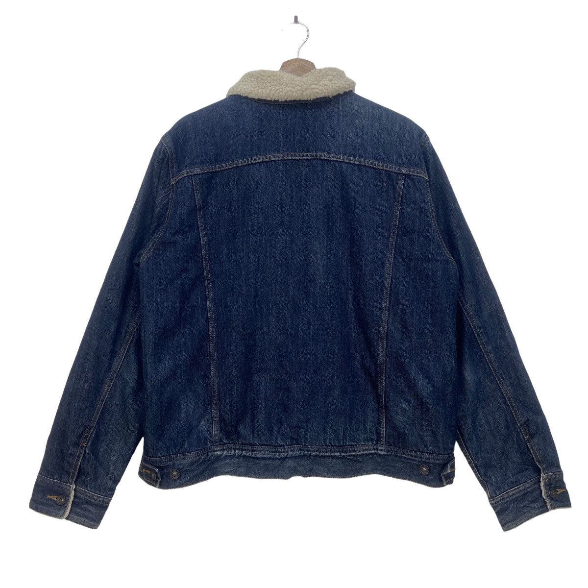 Japanese Brand Japanese Brand GU Western Sherpa Trucker Denim Jacket Size US M / EU 48-50 / 2 - 5 Thumbnail