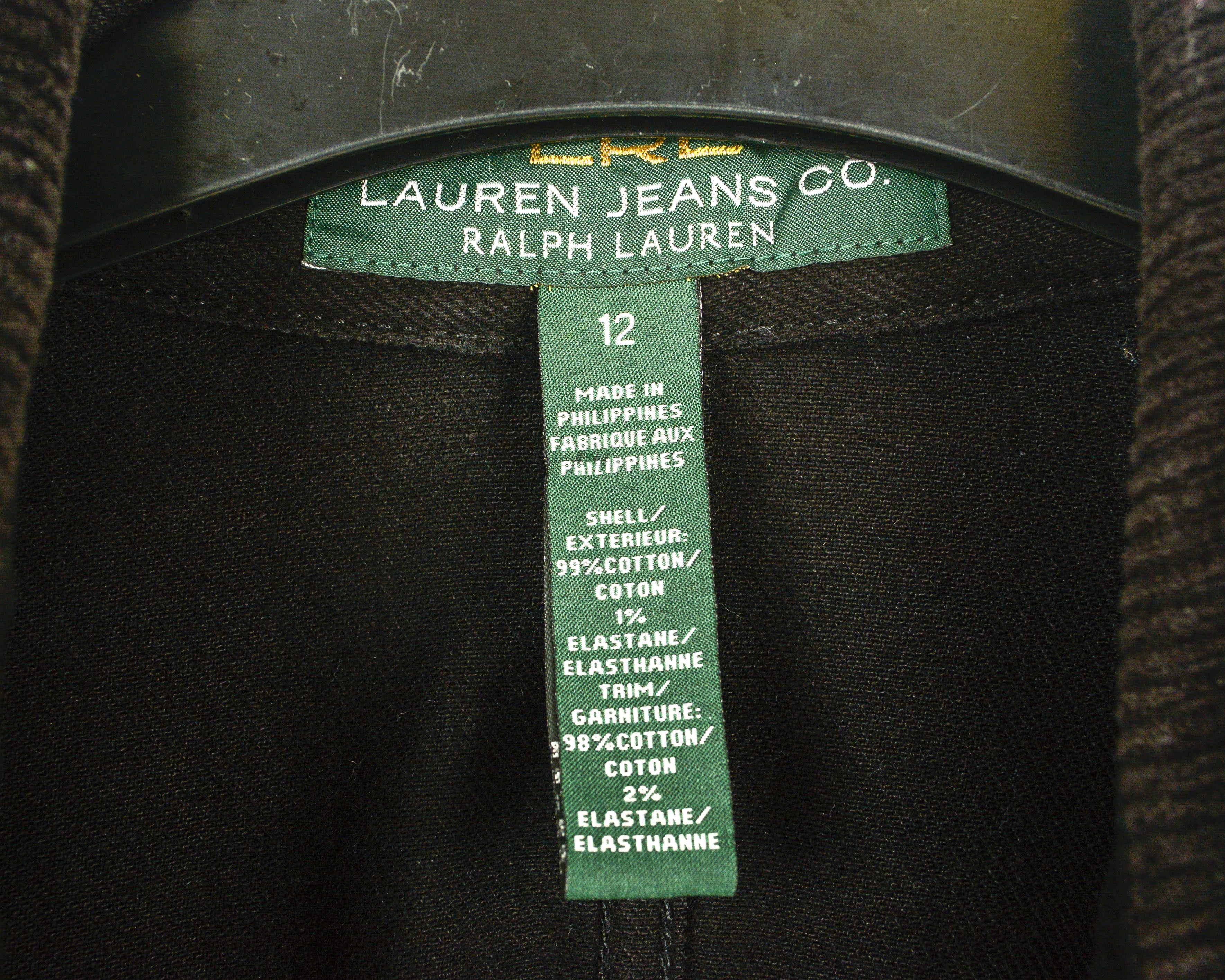 RRL Ralph Lauren Women L Waistcoat Peacoat Jacket Double Breasted Coat Size L / US 10 / IT 46 - 3 Thumbnail