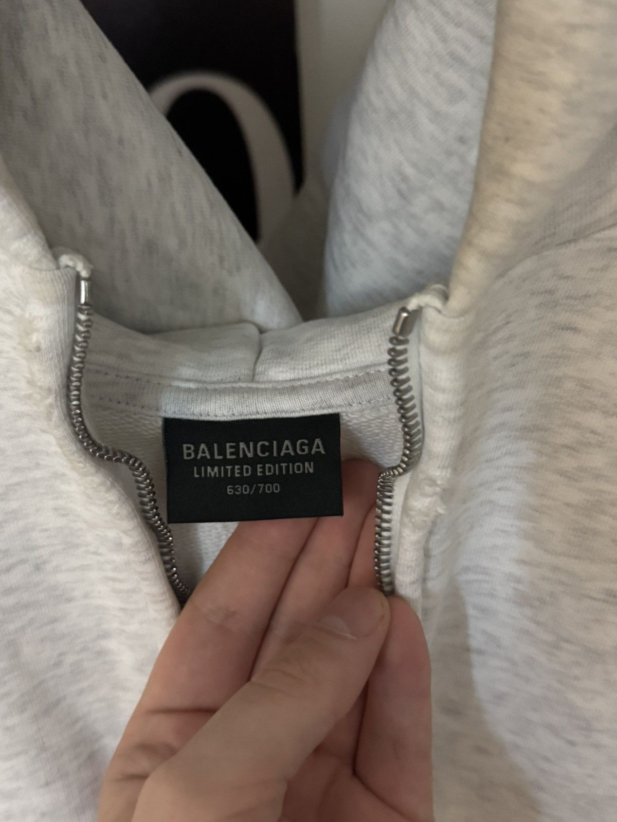 Balenciaga ✅Balenciaga Archive distressed zip hoodie limited edition Size US M / EU 48-50 / 2 - 4 Thumbnail