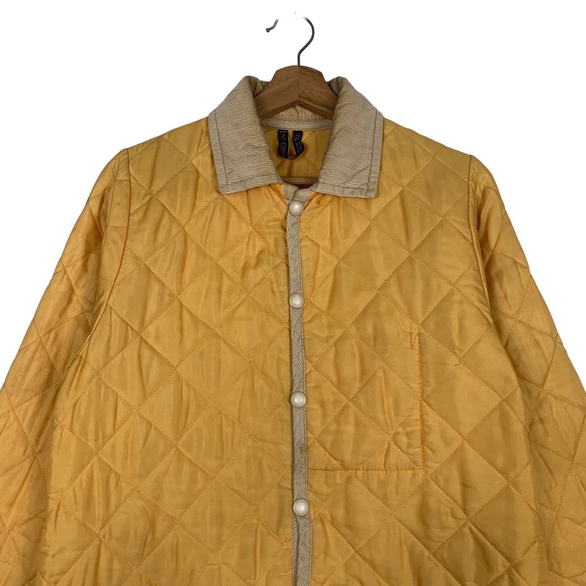 Lavenham Lavenham Made in England Yellow Quilted Jacket #0431-C20 Size US S / EU 44-46 / 1 - 2 Thumbnail