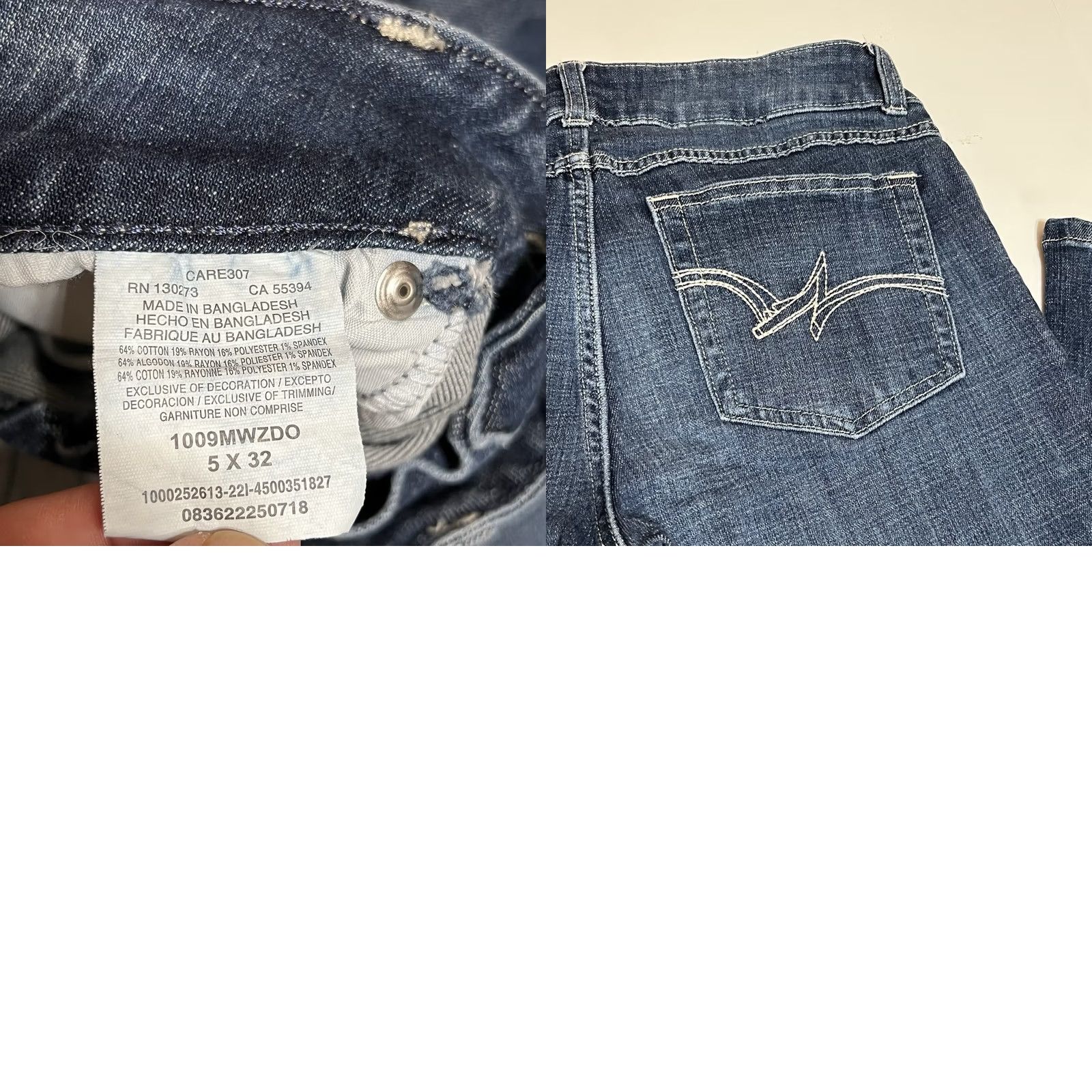 Wrangler Wrangler Jeans Womens Bootcut Denim Stretch 5x32 29x31 Regular Blue 1009MWZDO Size 27" / US 4 / IT 40 - 8 Thumbnail