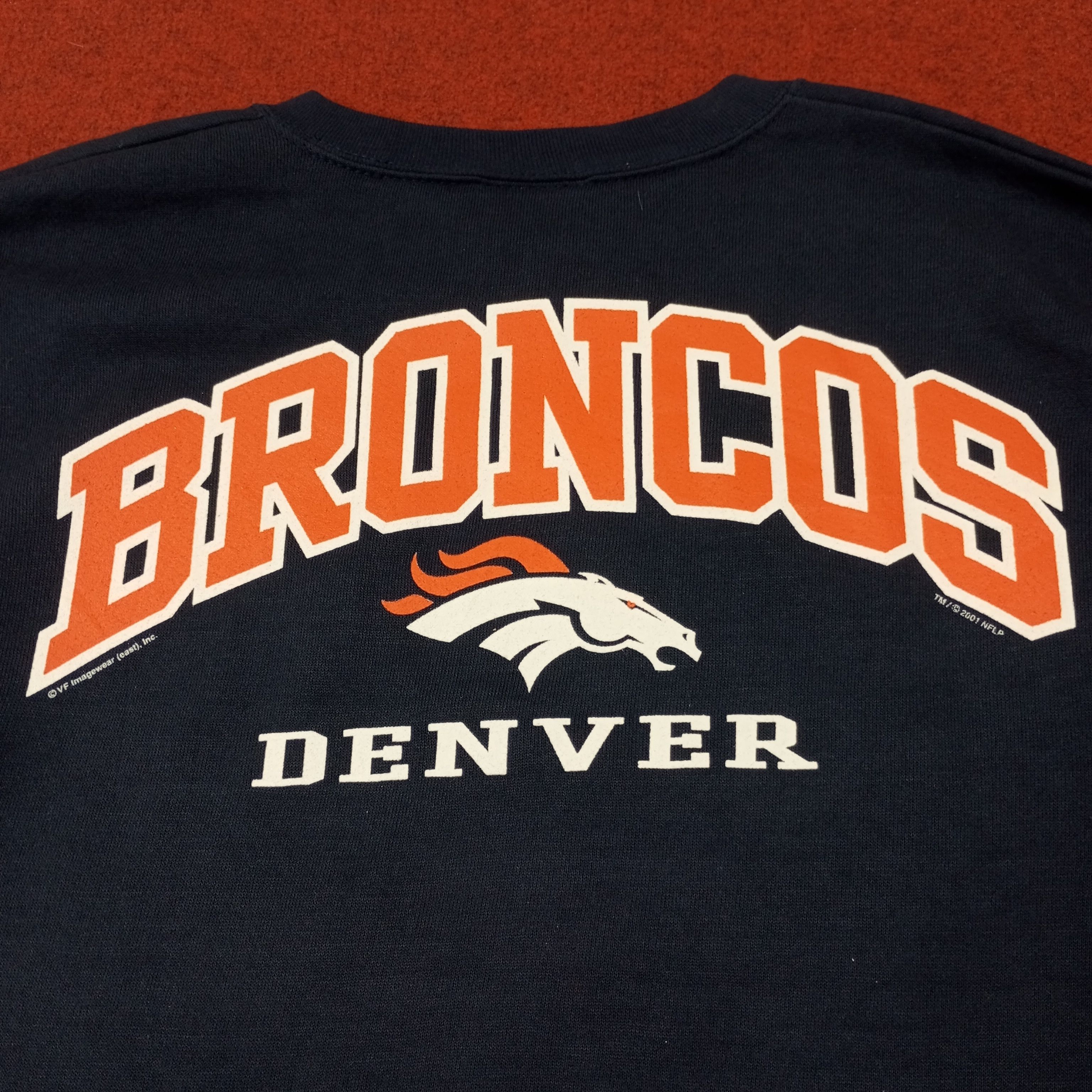NFL Broncos Denver NFL Football Team Sweatshirt c253n8 Size US L / EU 52-54 / 3 - 4 Thumbnail