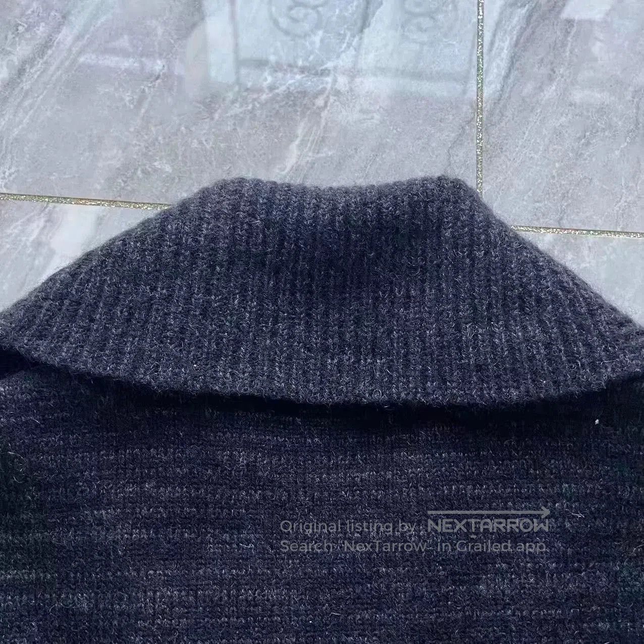 RRL Ralph Lauren DOUBLE RL SS22 Shawl Collar Cashmere Sweater. Size M / US 6-8 / IT 42-44 - 5 Thumbnail