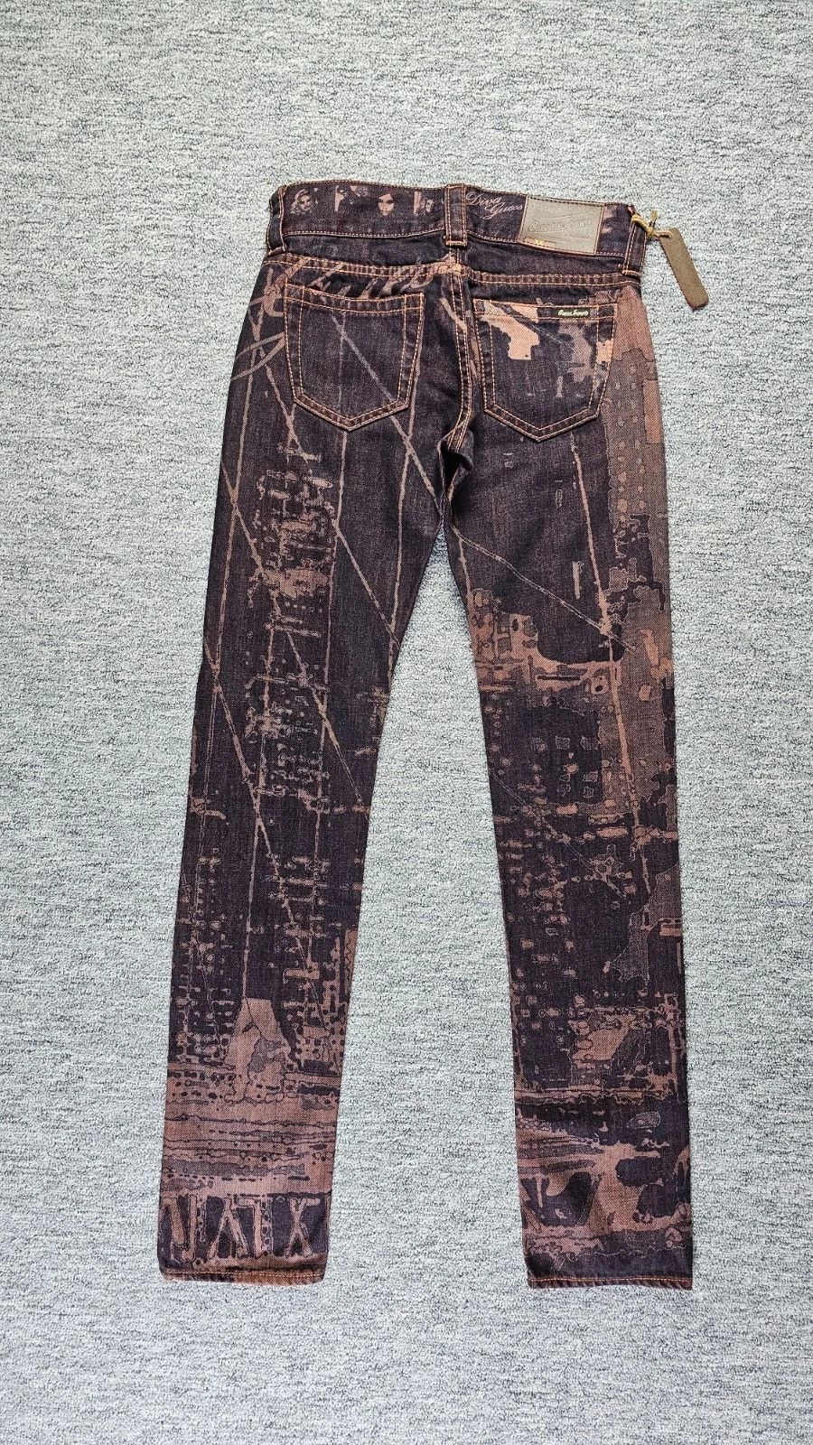 Guess Guess Jeans Marilyn Monroe Pants Venice Diva Graphic Blue 24 Size 24" / US 00 / IT 34 - 4 Thumbnail