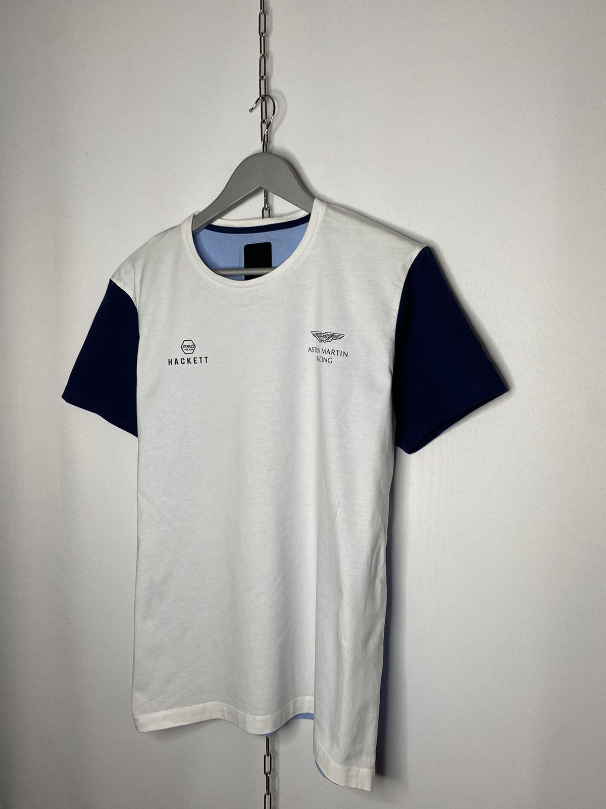 Hackett × Vintage ✅Vintage Hackett Pro Team Aston Martin Racing T-Shirt Tee F1 Size US L / EU 52-54 / 3 - 3 Thumbnail