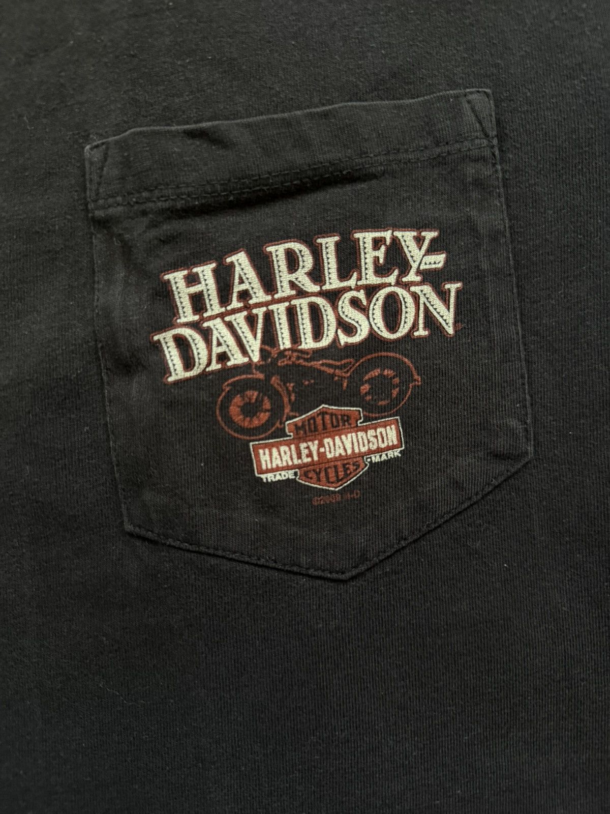 Band Tees × Harley Davidson × Vintage Vintage 2009 Harley Davidson Moto Senn AG Retro Y2K T-Shirt Size US M / EU 48-50 / 2 - 9 Thumbnail