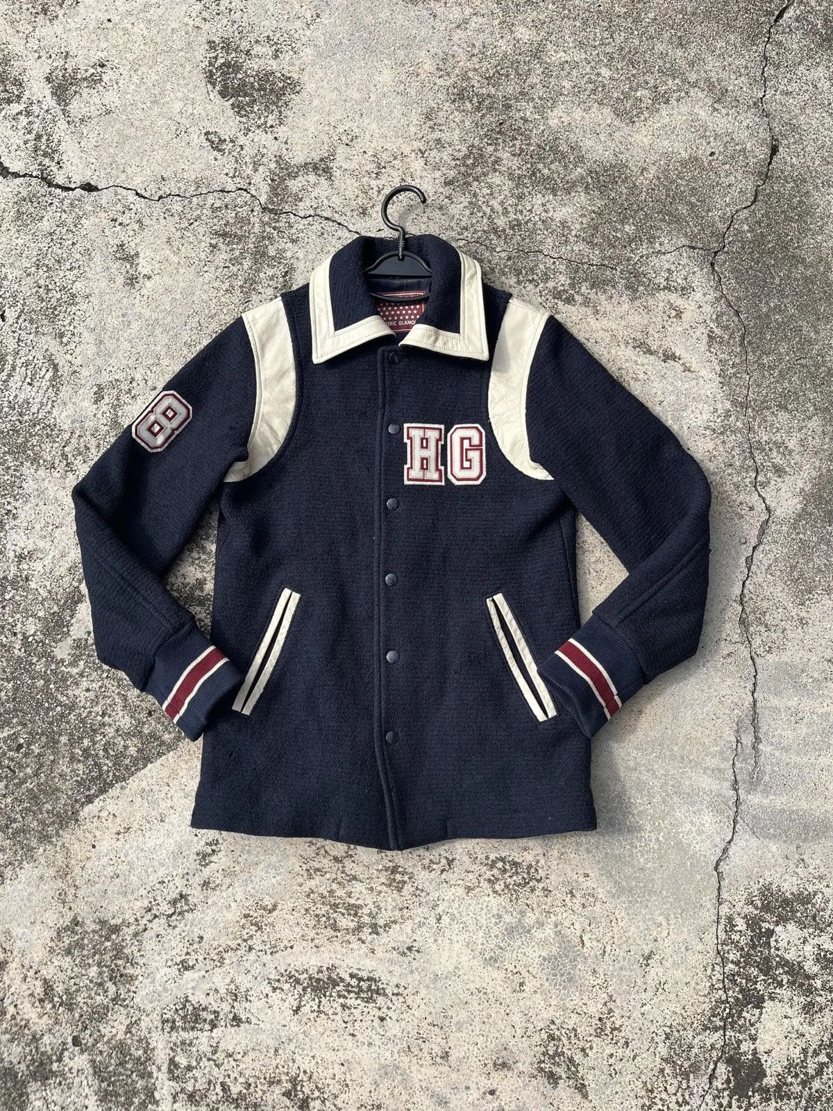 Hysteric Glamour Heavy Hysteric Wool Varsity Letterman Jacket Size US S / EU 44-46 / 1 - 3 Thumbnail