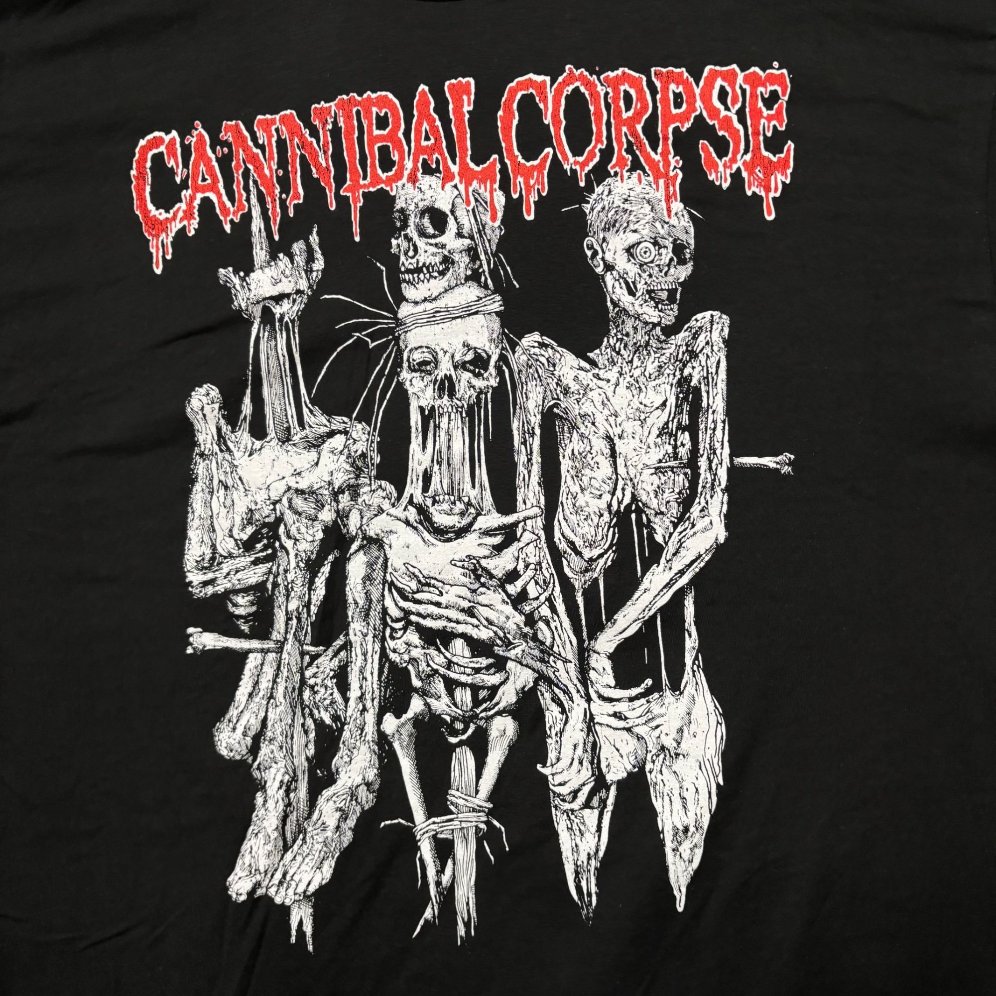 Band Tees Cannibal Corpse North American Tour Death Metal Band Tee 2XL Size US XXL / EU 58 / 5 - 2 Thumbnail