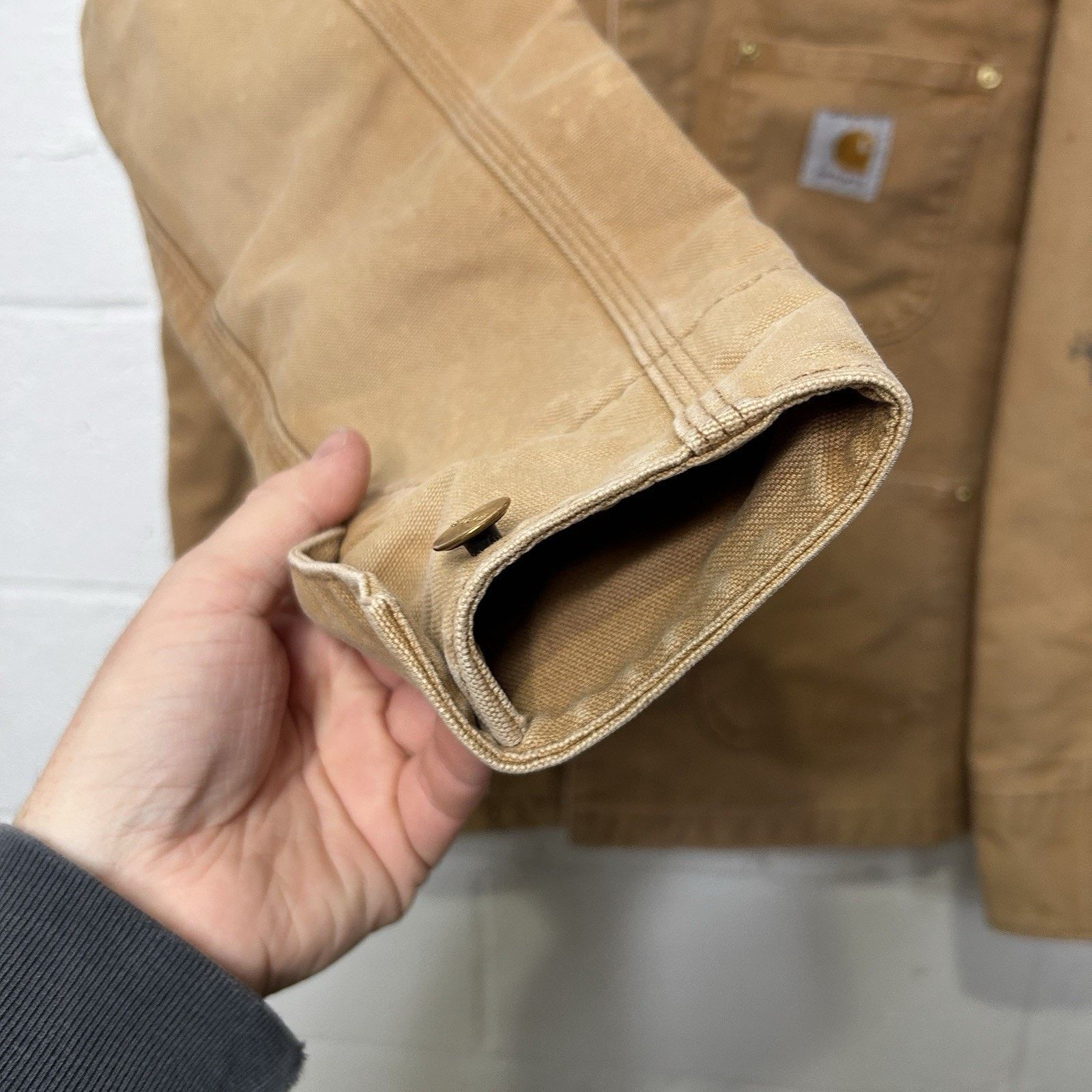 Carhartt Y2K Carhartt Blanket-Lined Chore Coat “Brown” C001 BRN Size US S / EU 44-46 / 1 - 7 Thumbnail