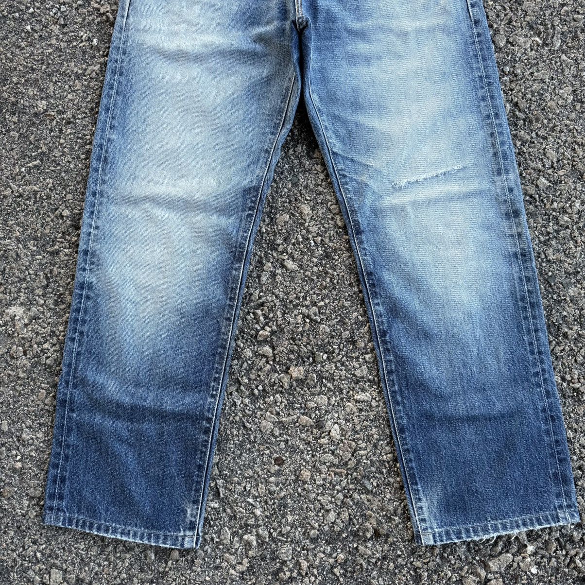 Jean VINTAGE JAPANESE DENIM STRAIGHT FADED JEAN PANTS Size US 32 / EU 48 - 4 Thumbnail