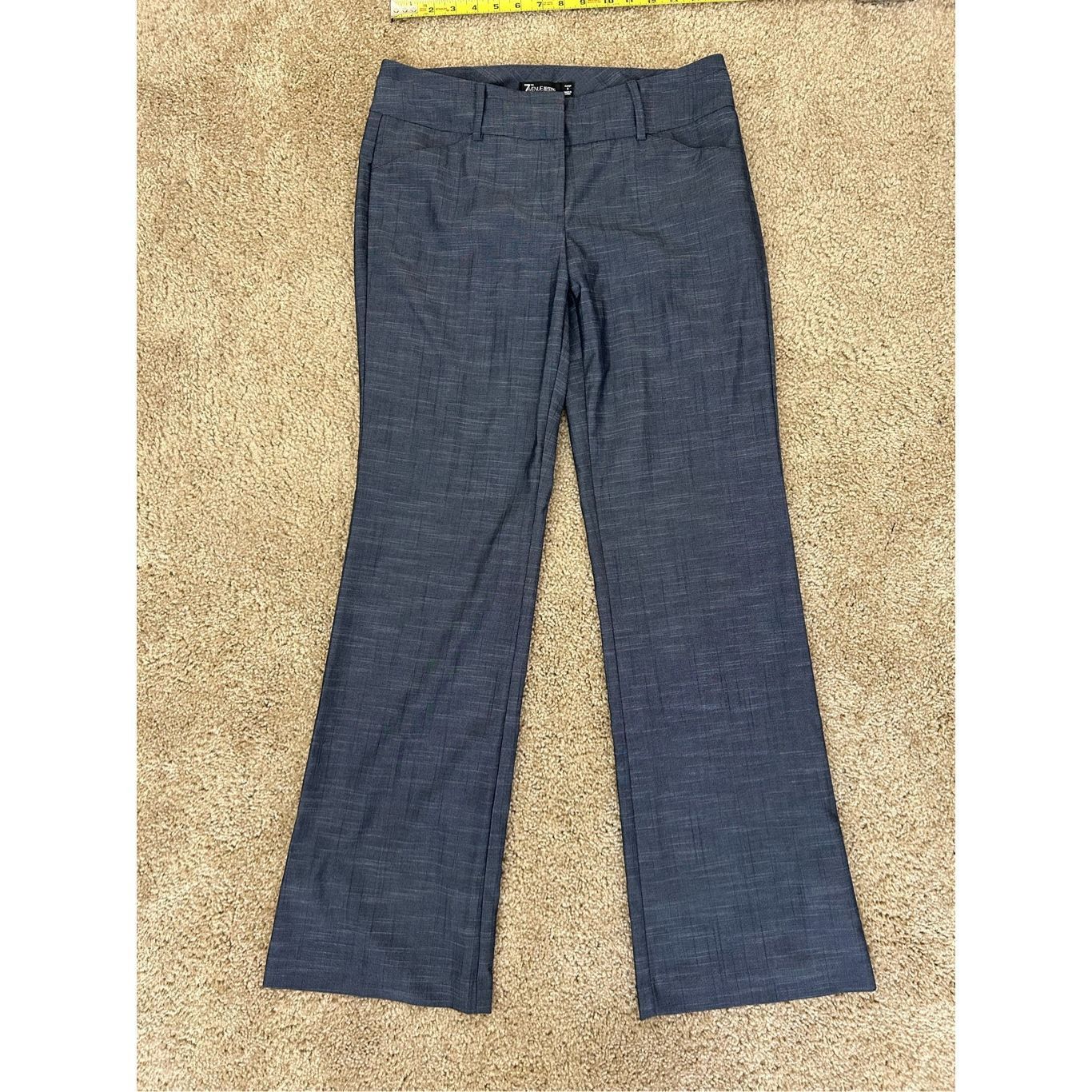 Other New York & Company Straight-Leg Pant - Signature Fit 7th Ave Size 28" / US 6 / IT 42 - 2 Thumbnail