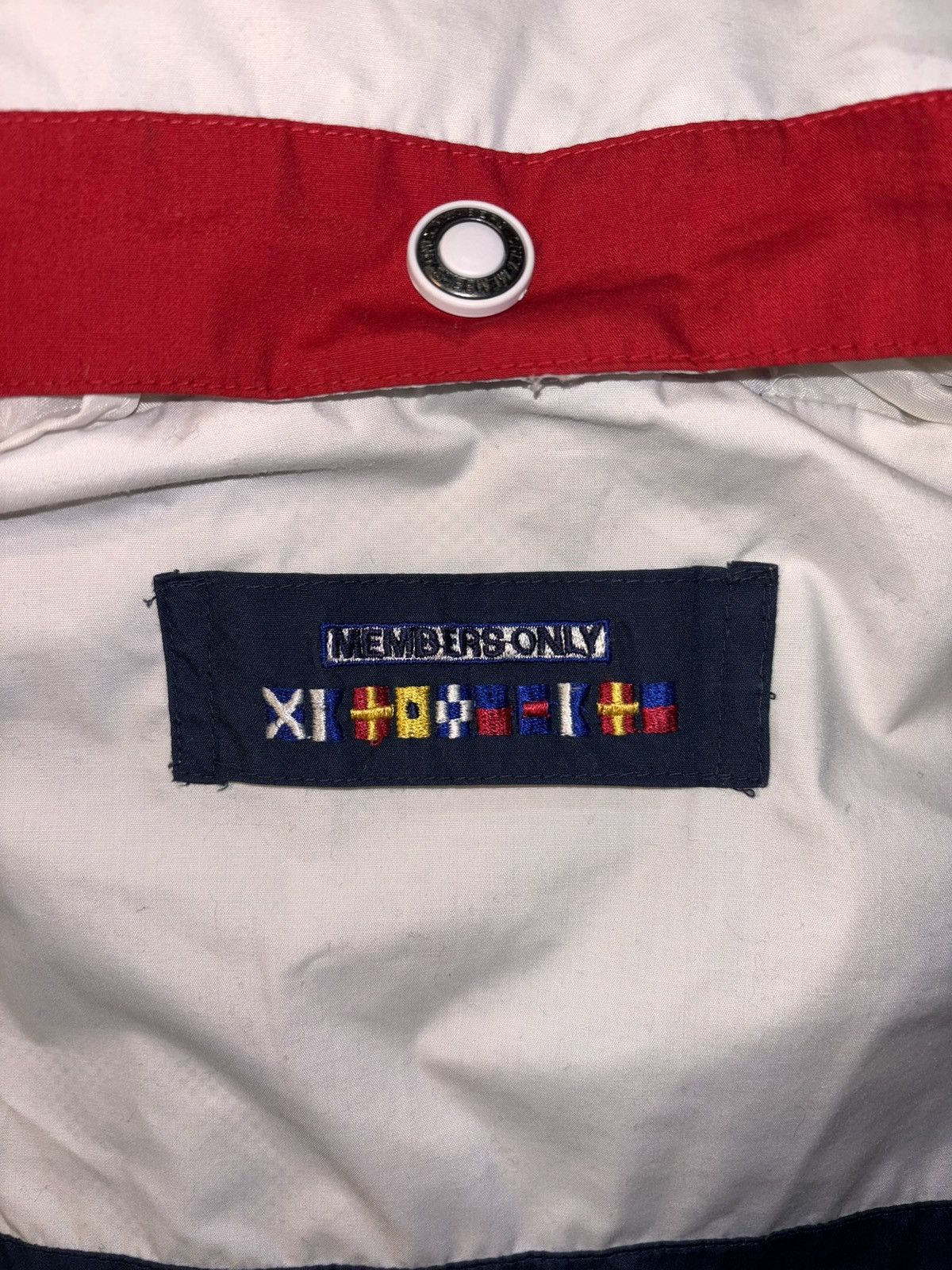 Members Only Vtg Marine Wear Tommy Hilfiger Windbreaker Sailing Jacket Size US L / EU 52-54 / 3 - 9 Thumbnail