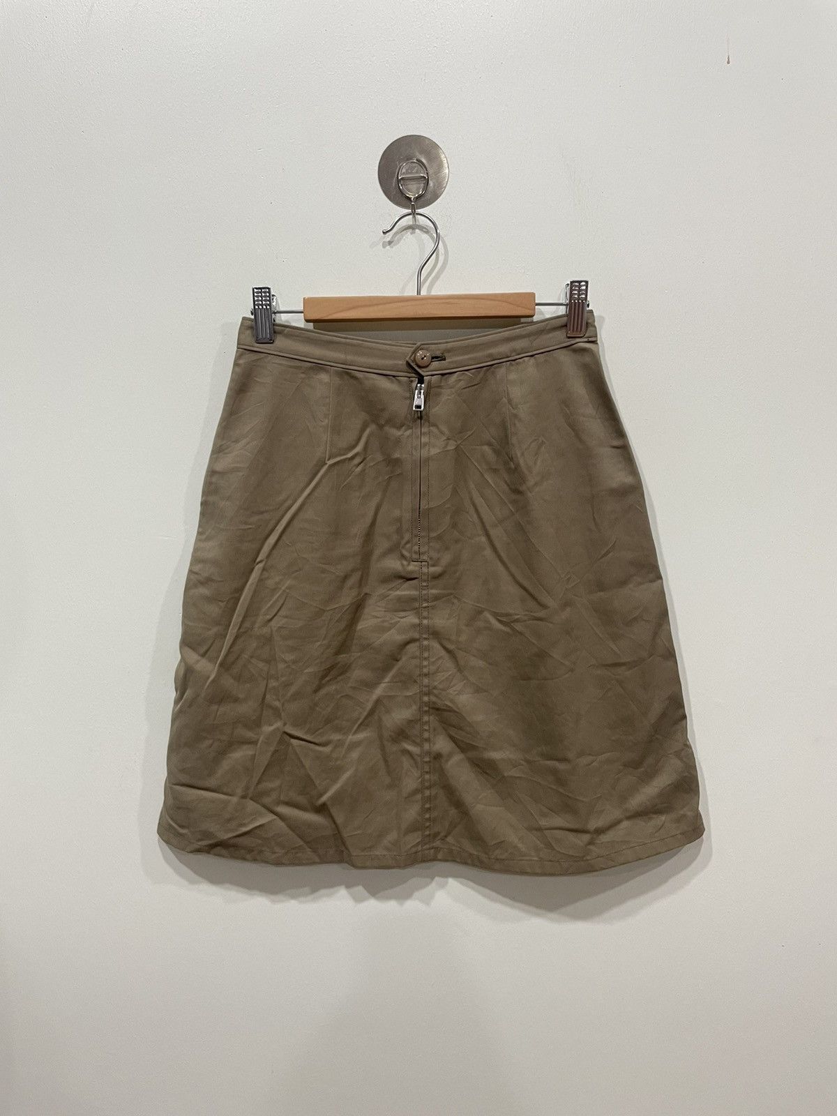 A.P.C. A.P.C. Cotton Midi Skirt Size 26" / US 2 / IT 38 - 2 Thumbnail